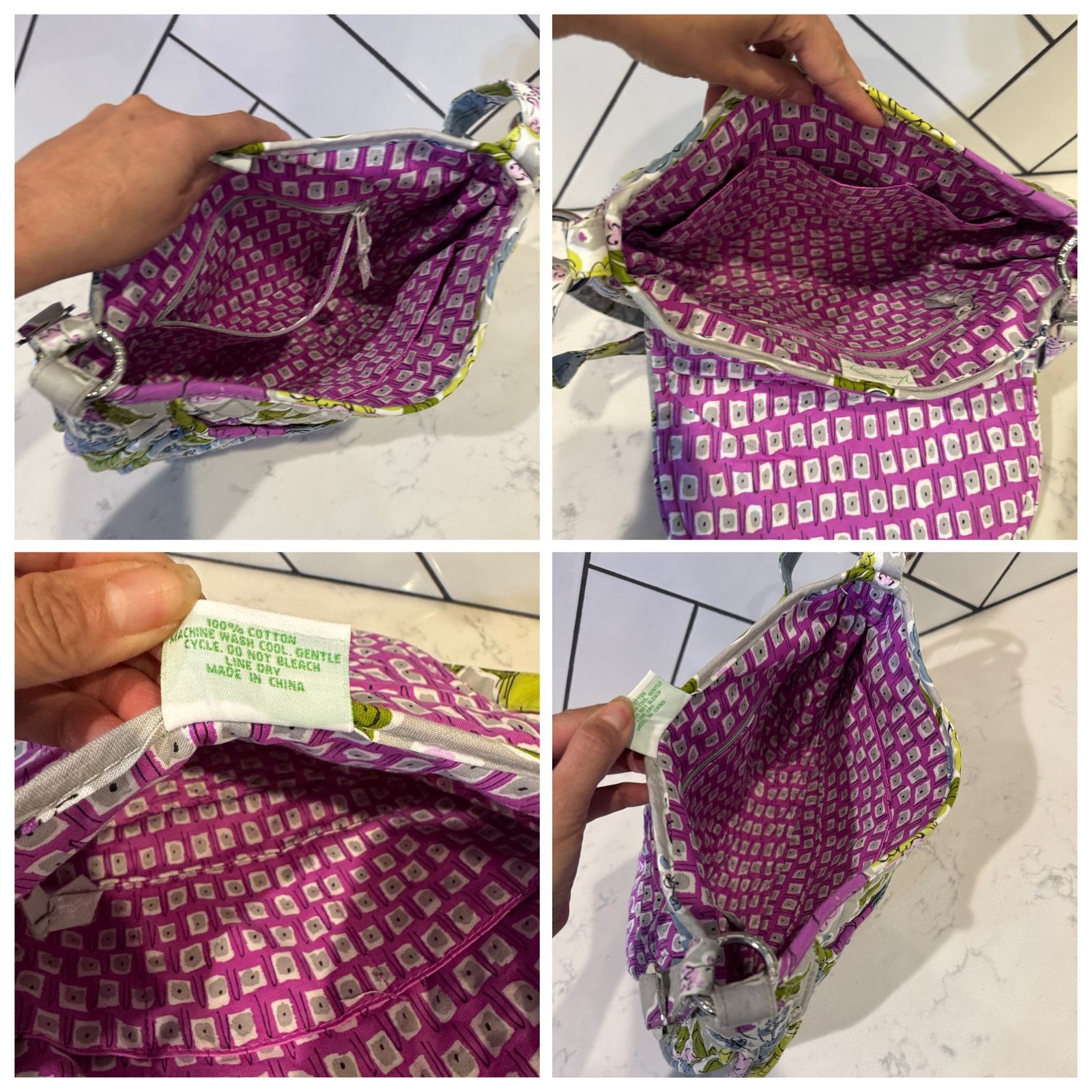 Vera Bradley Vera Bradley water color Floral Pattern Crossbody Purse Size ONE SIZE - 16 Thumbnail