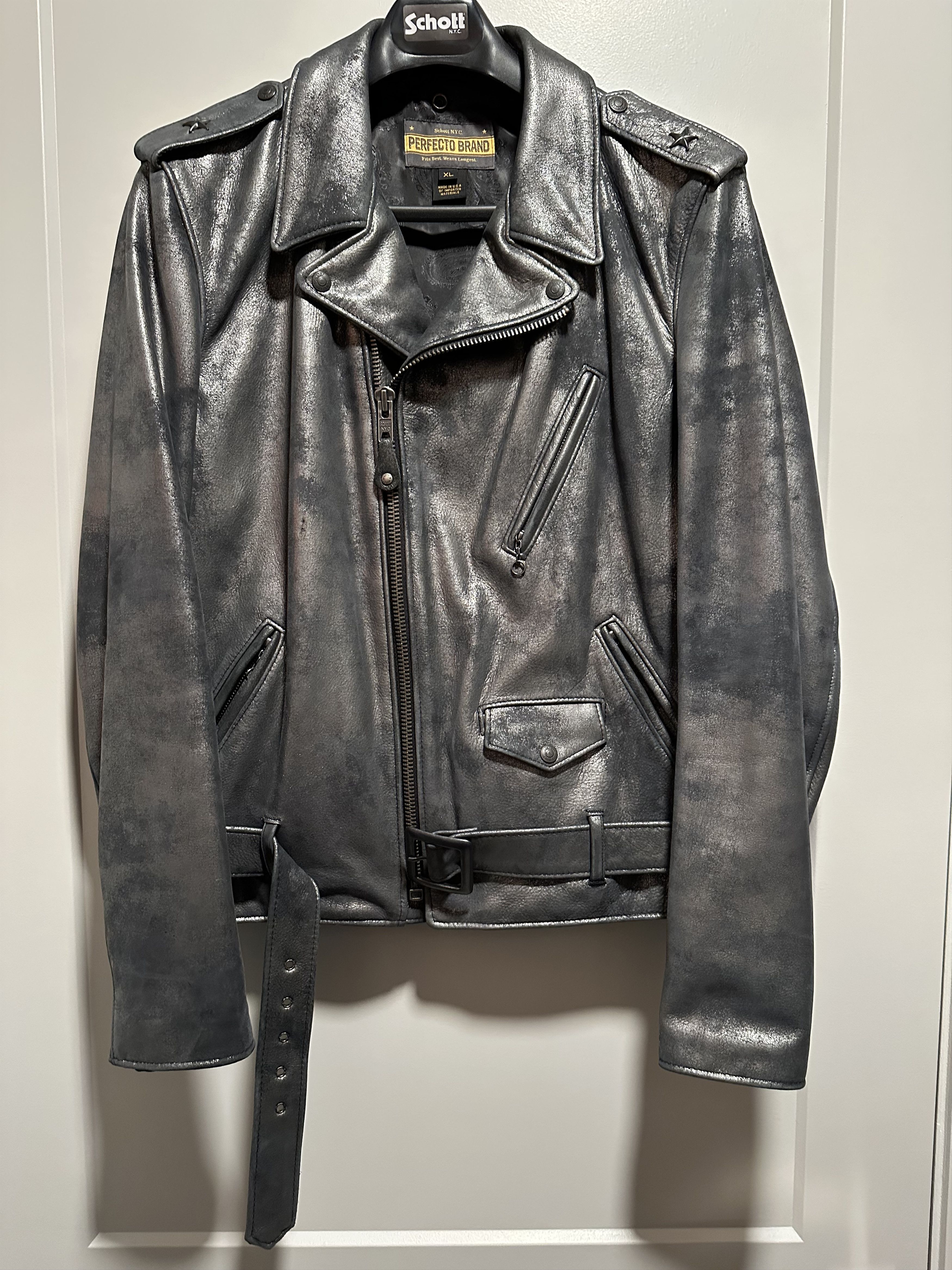 Schott Perfecto P633 Rogue Size US XL / EU 56 / 4 - 1 Thumbnail