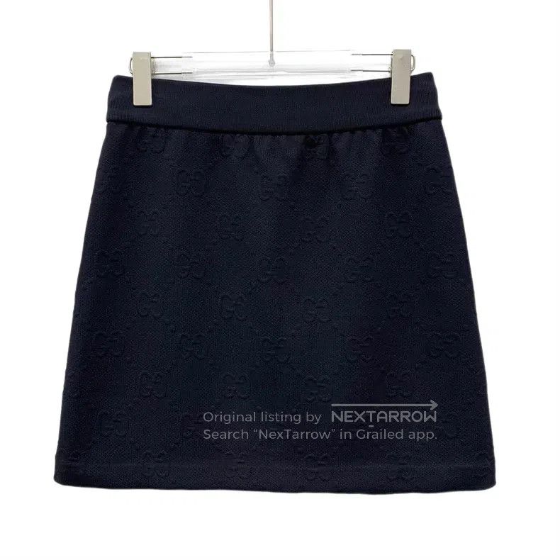 Gucci Gucci SizeS Black logo embossed full-print drawstring casua Size 42" / US 20 - 2 Thumbnail