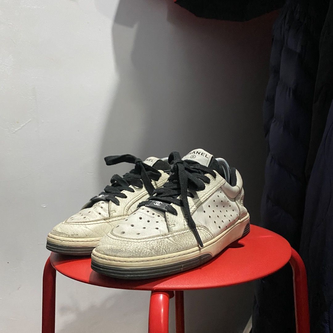Chanel Chanel Calffskin Trainer Sneaker 40 Size US 9 / IT 39 - 7 Thumbnail