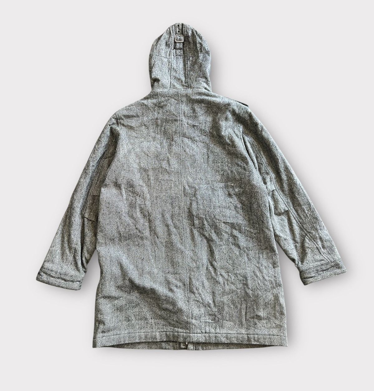 Burberry Vtg Burberry Black Label Multipocket Novacheck Hoodie Jacket Size US L / EU 52-54 / 3 - 2 Thumbnail