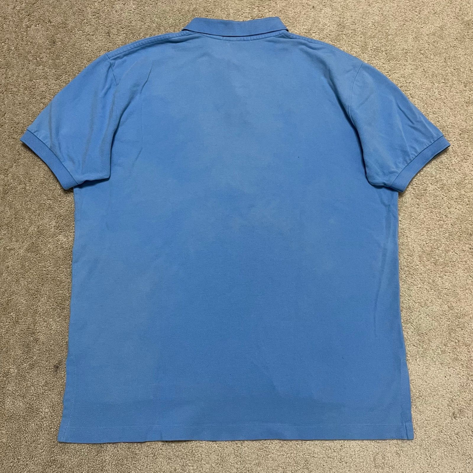 Polo Ralph Lauren Polo Ralph Lauren Baby Blue Green Pony Faded Polo Shirt XL Size US XL / EU 56 / 4 - 2 Thumbnail