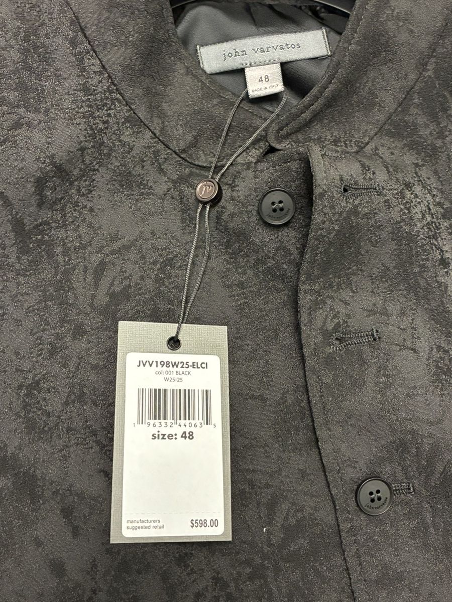 John Varvatos Glynn Vest EU 48 USA 38 Size US M / EU 48-50 / 2 - 12 Thumbnail