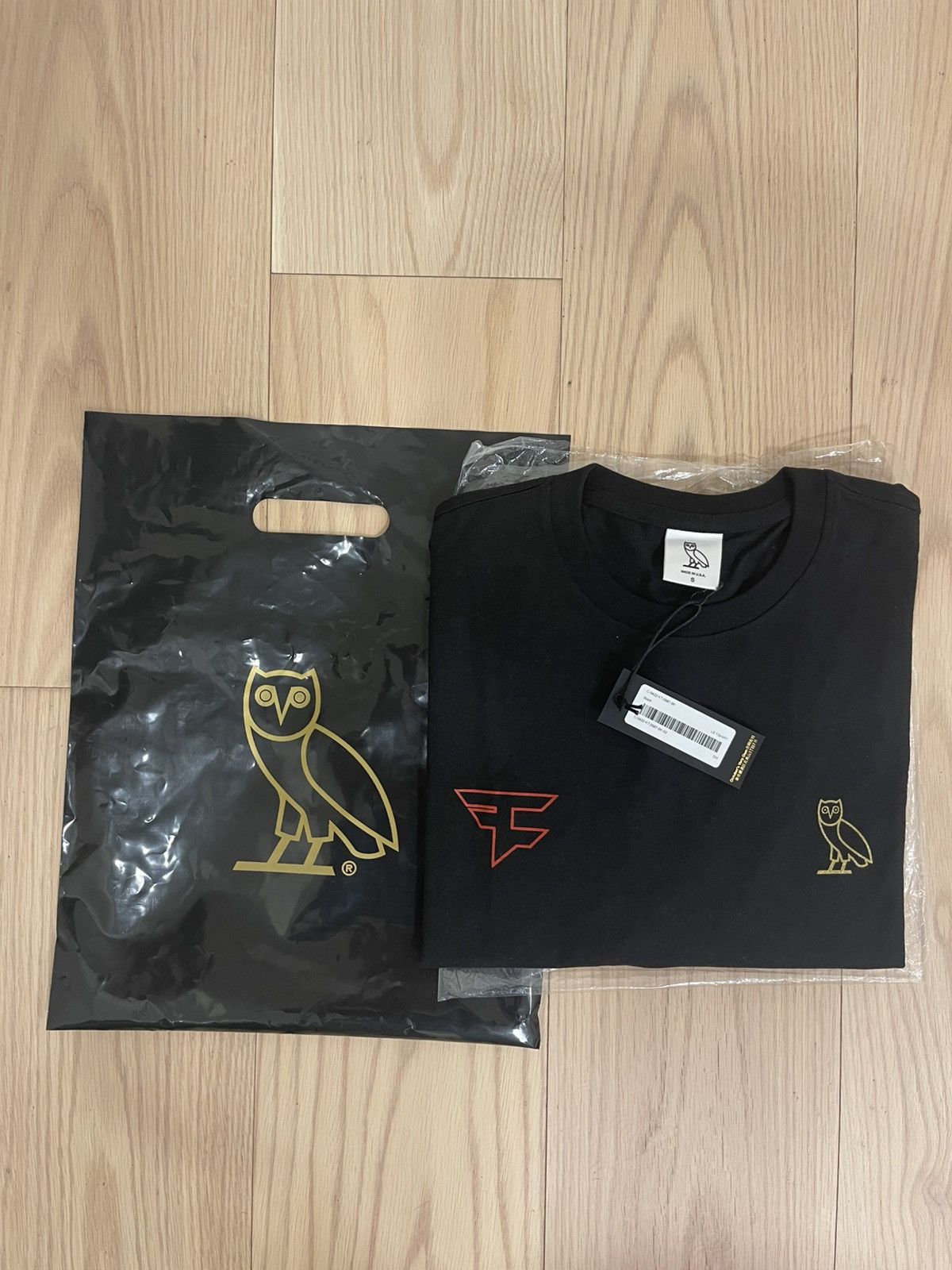 October's Very Own OVO x Faze Clan New Athletes Longsleeve T-Shirt Black Size US S / EU 44-46 / 1 - 1 Thumbnail
