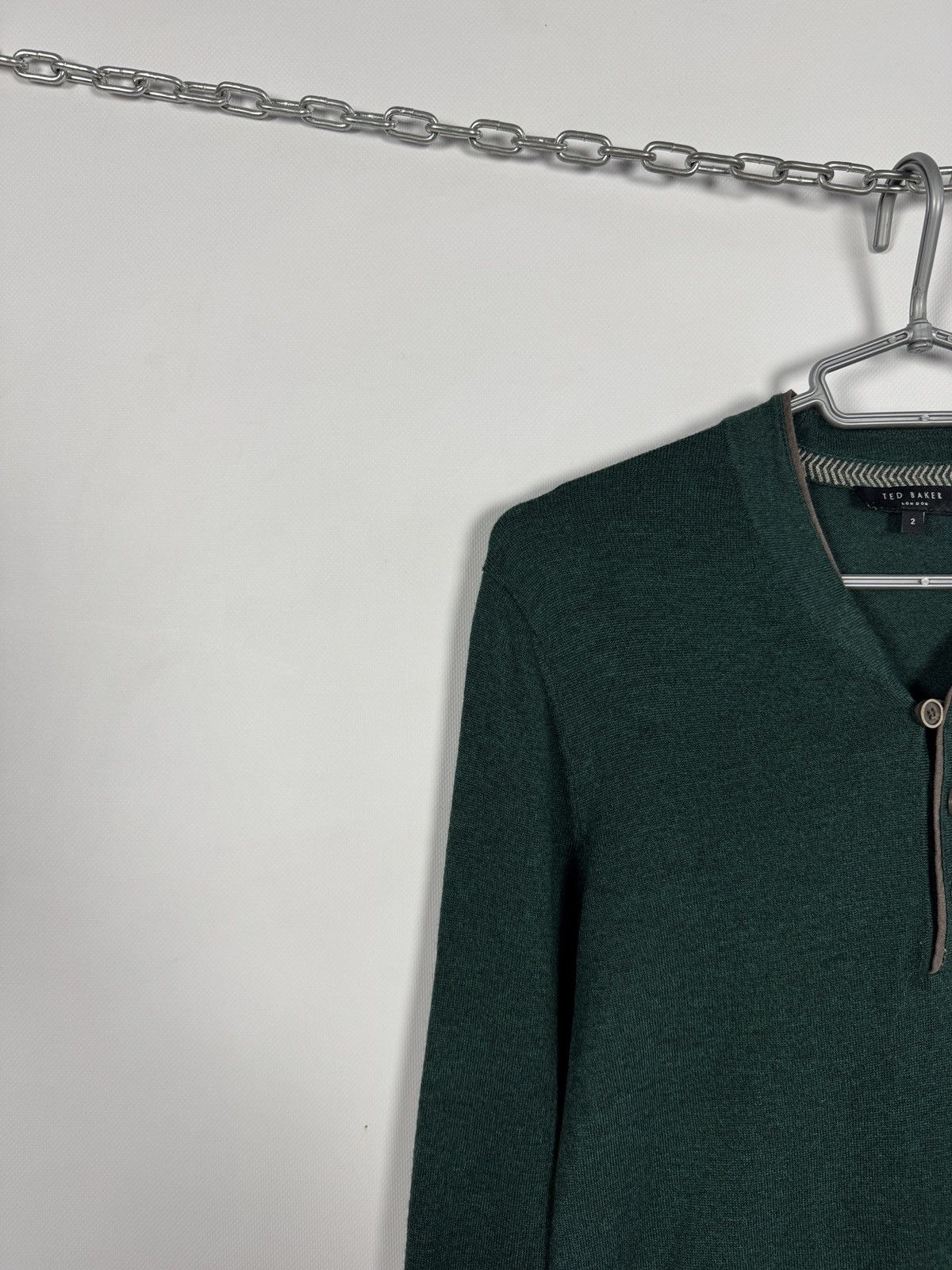 Ted Baker Ted Baker London Henley Sweater Lightweight Pullover Size 2 Size US XS / EU 42 / 0 - 3 Thumbnail