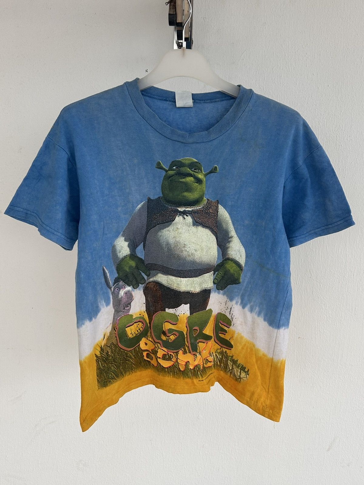 Shrek Ogre bomb 2001 vintage tee