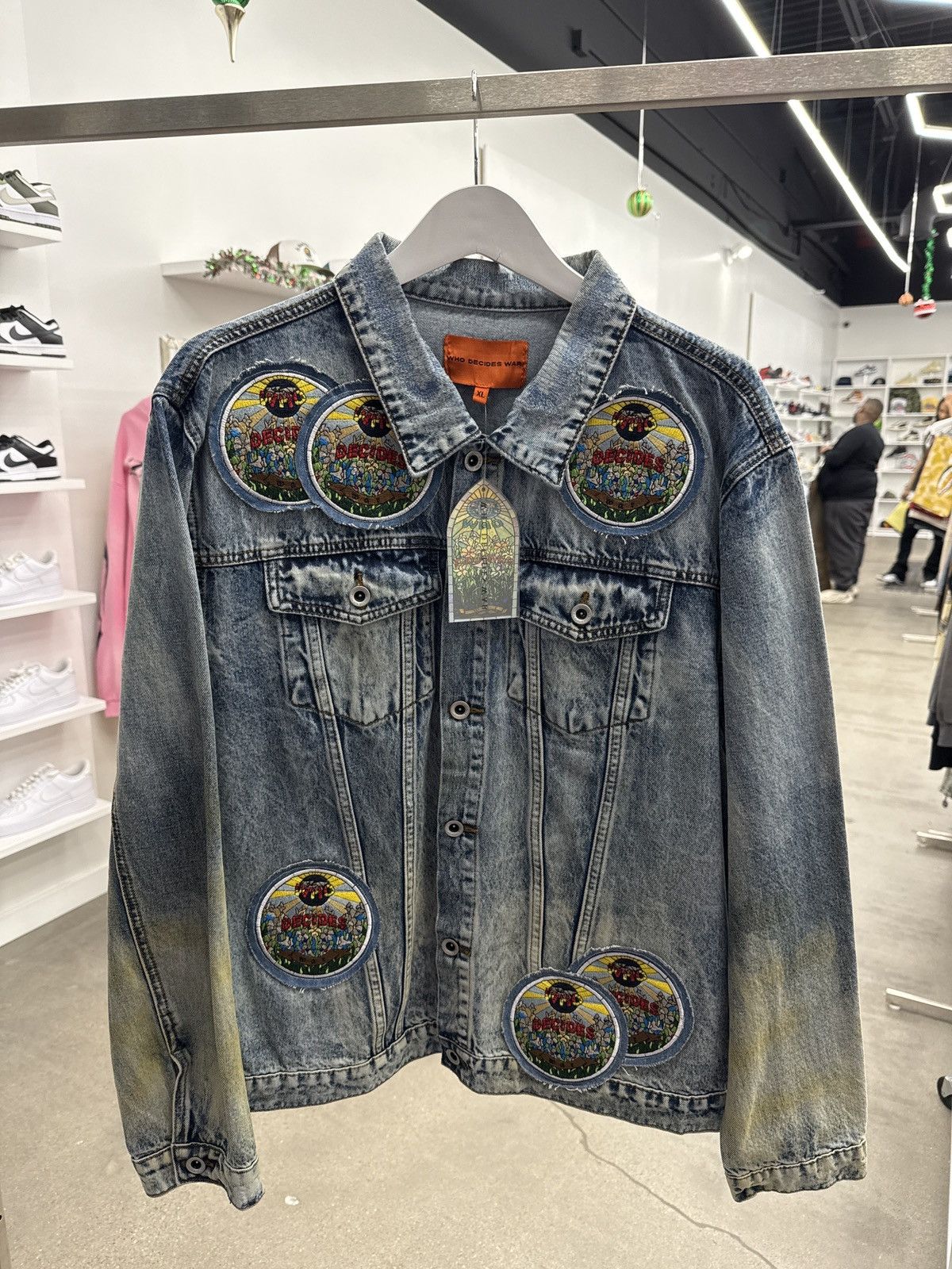 WDW Acid Sphere Denim Jacket