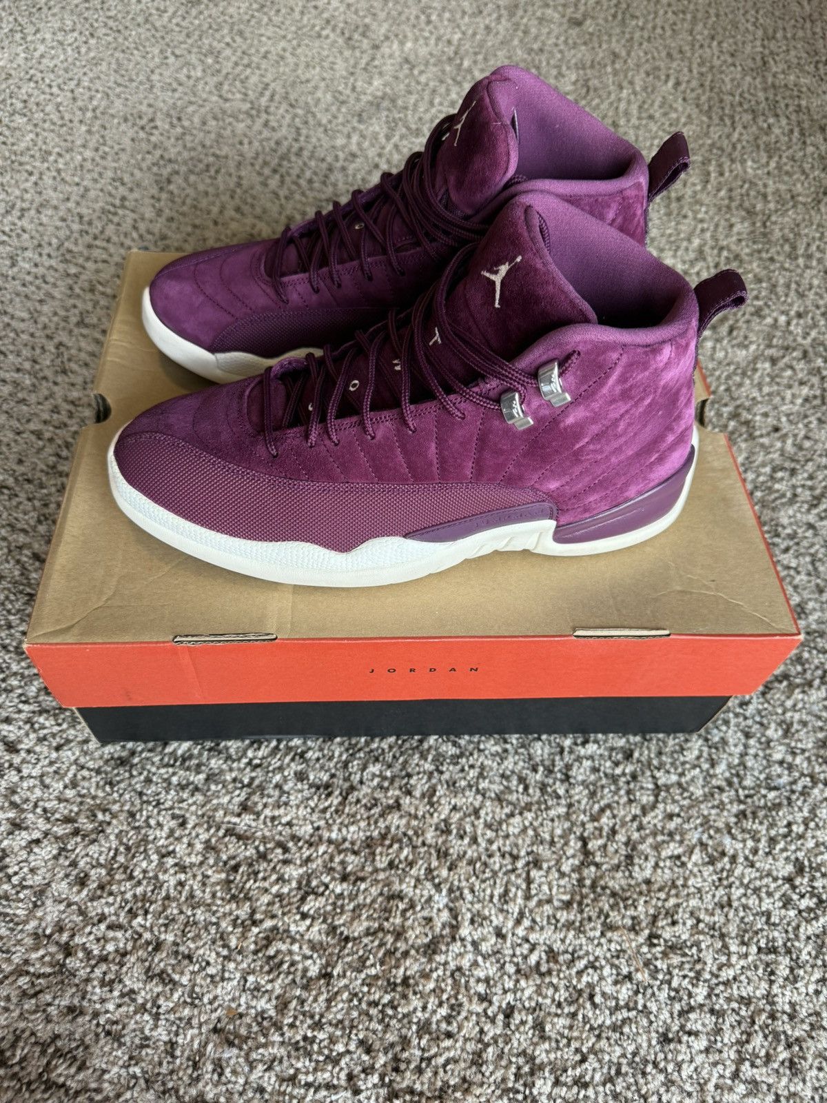 Jordan Brand Air Jordan 12 Retro Bordeaux Size US 11.5 / EU 44-45 - 5 Thumbnail