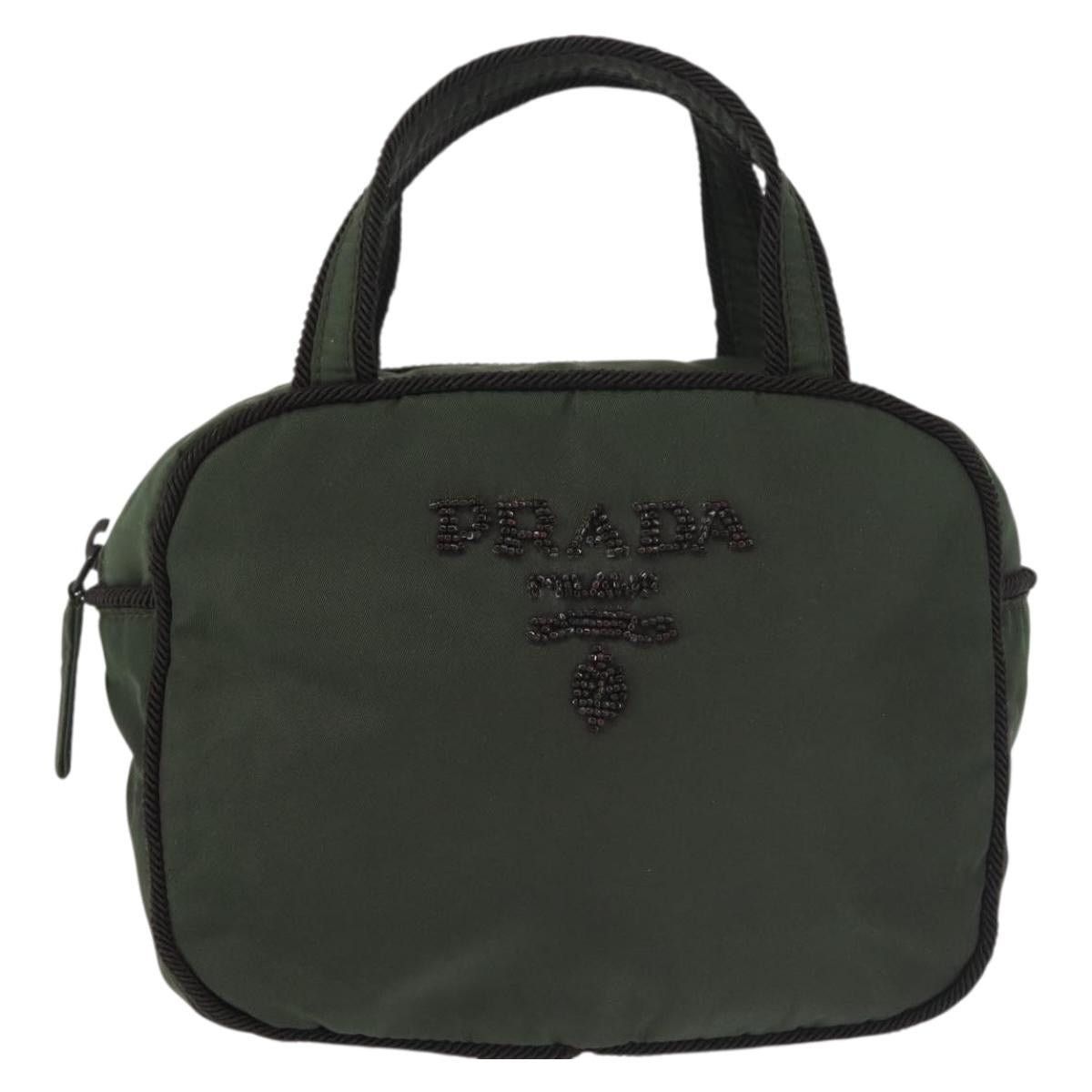 Prada PRADA Hand Bag Nylon Khaki Size ONE SIZE - 2 Thumbnail