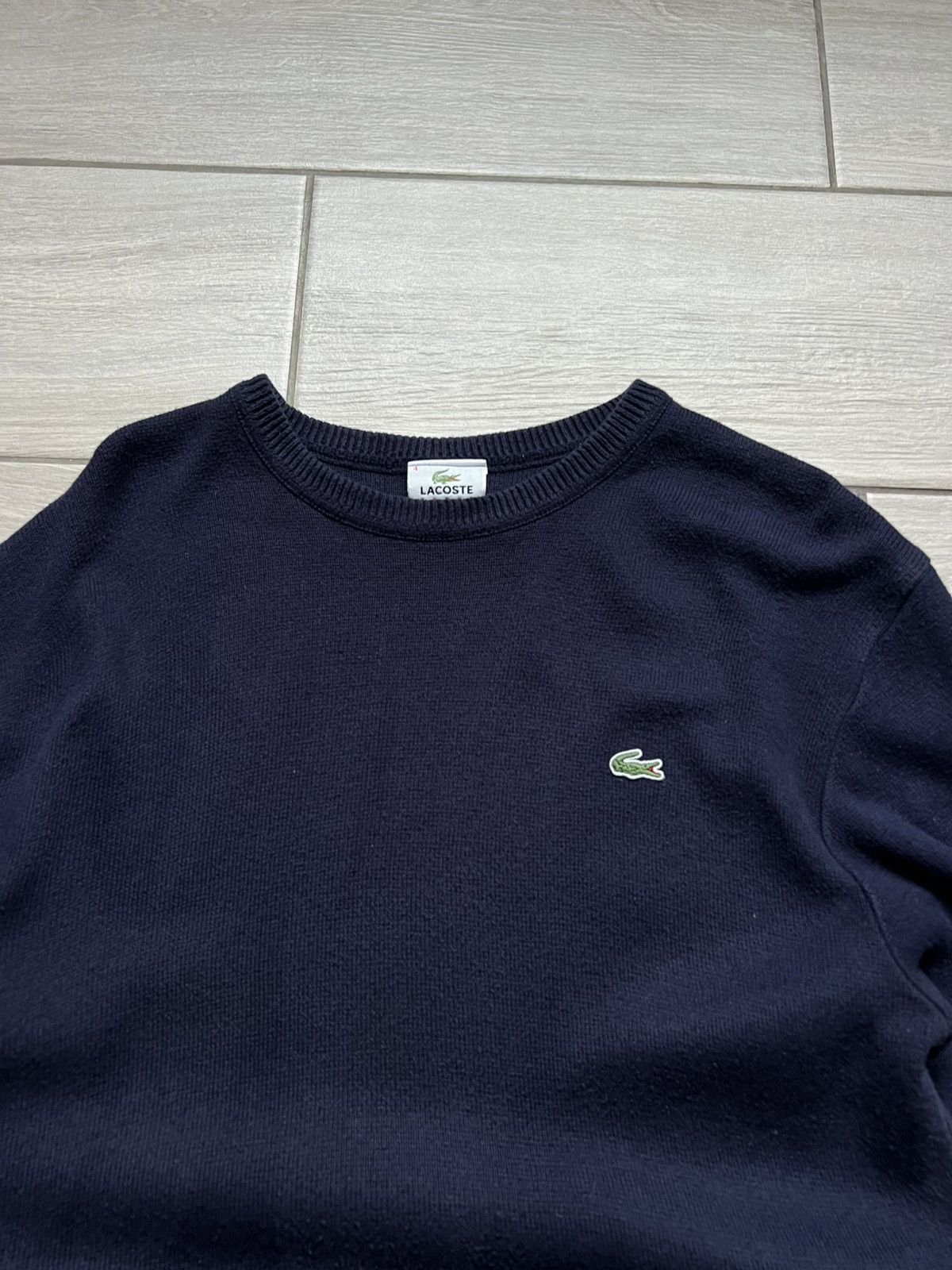 Lacoste Lacoste Sweater Men's Large Embroidered Logo Pullover Size US L / EU 52-54 / 3 - 6 Thumbnail