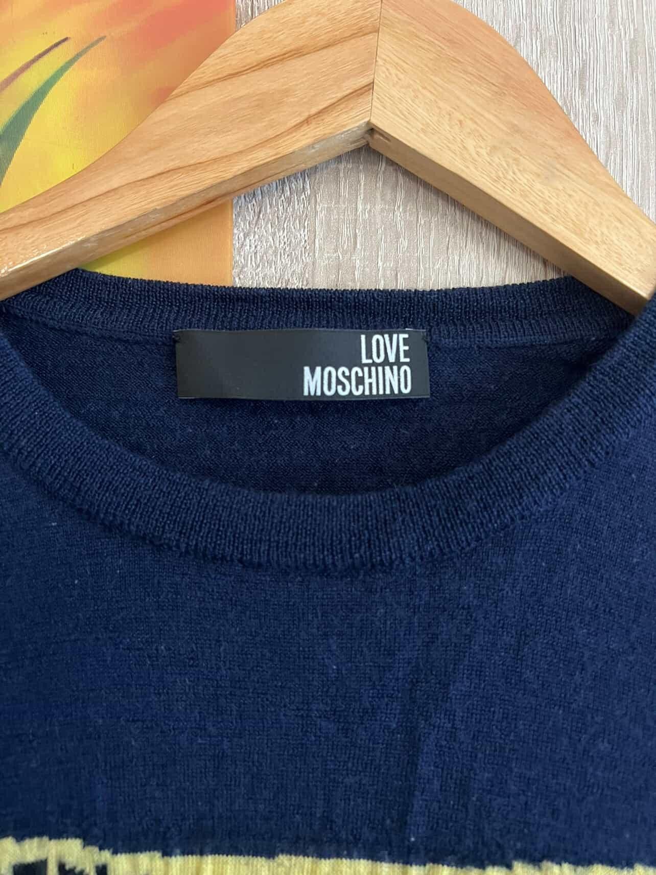 Love Moschino Love Moschino sinv Sweater Wool Devil 💥 🔥 Size M / US 6-8 / IT 42-44 - 3 Thumbnail