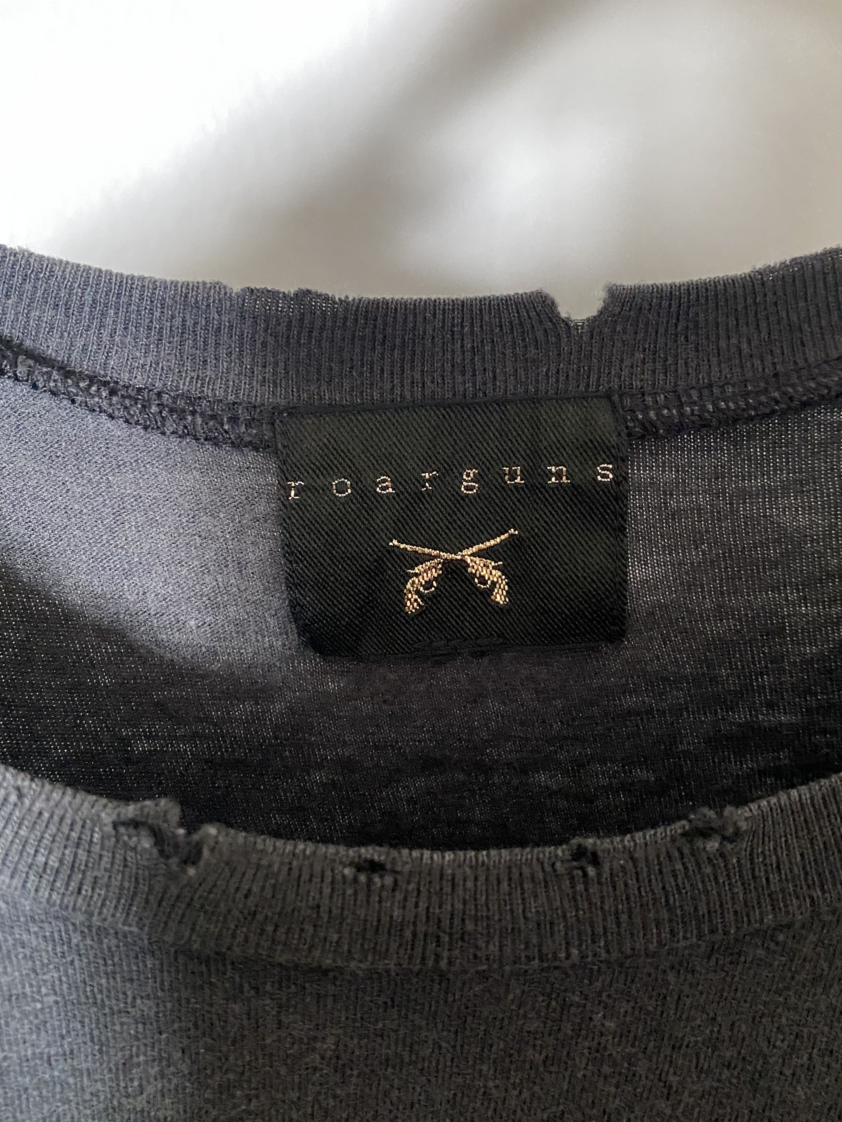 Roar Wash faded distressed with Rhine stone& Studed Size US M / EU 48-50 / 2 - 5 Thumbnail