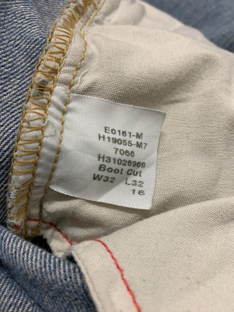 Hollister Mud Wash Hollister Distressed Boot Cut Y2K Jeans W34x32 Size US 34 / EU 50 - 10 Thumbnail