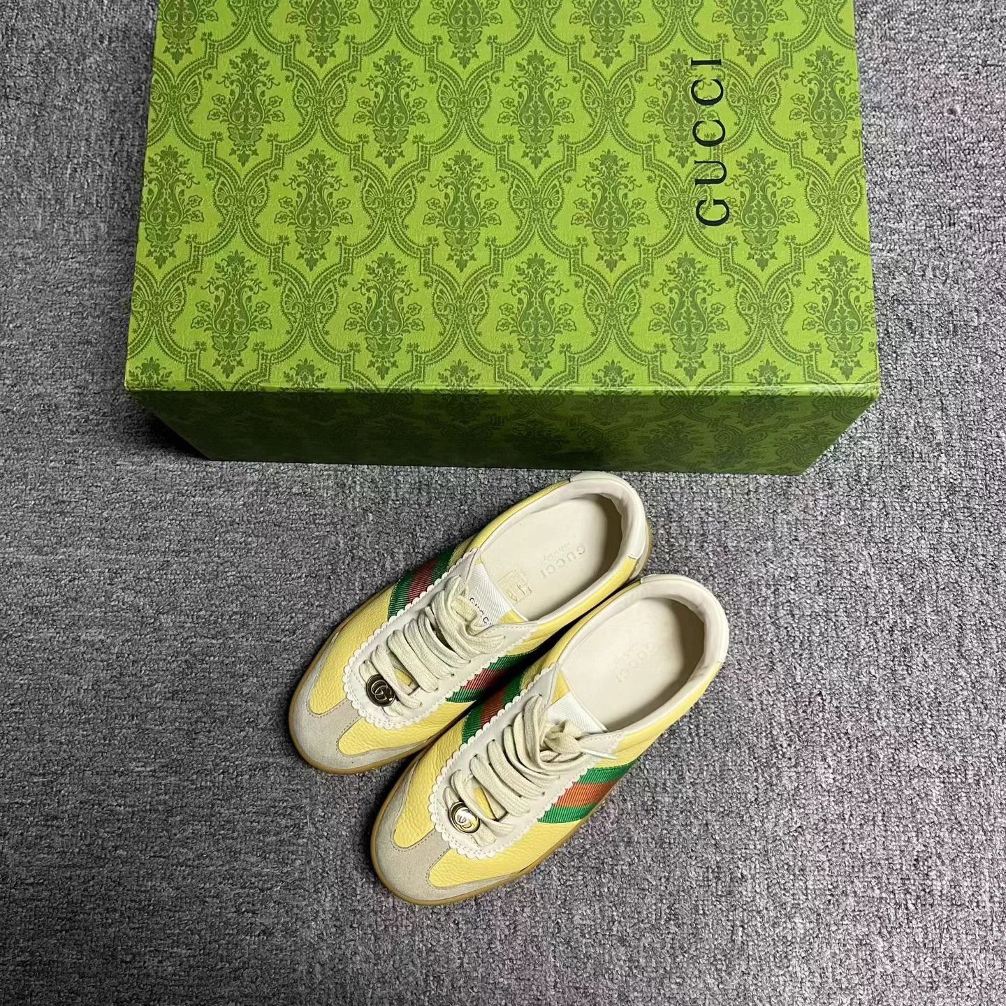 Gucci Gucci Bee Tennis Shoes - New Condition - Size 35.5 Size US 4.5 / IT 34.5 - 1 Thumbnail
