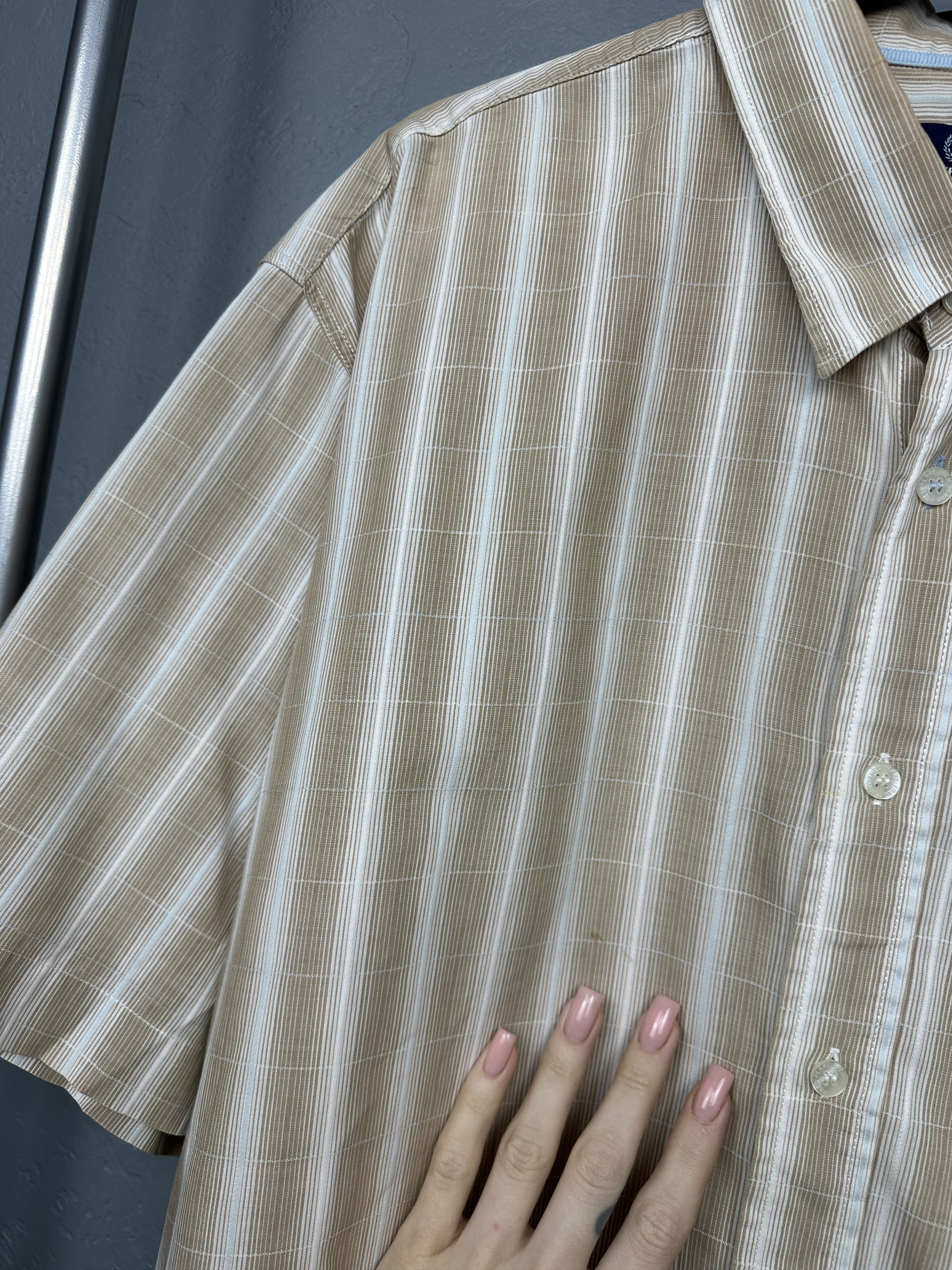 Fred Perry Fred Perry Vintage Mens Short Sleeve Shirt Size US XXL / EU 58 / 5 - 4 Thumbnail