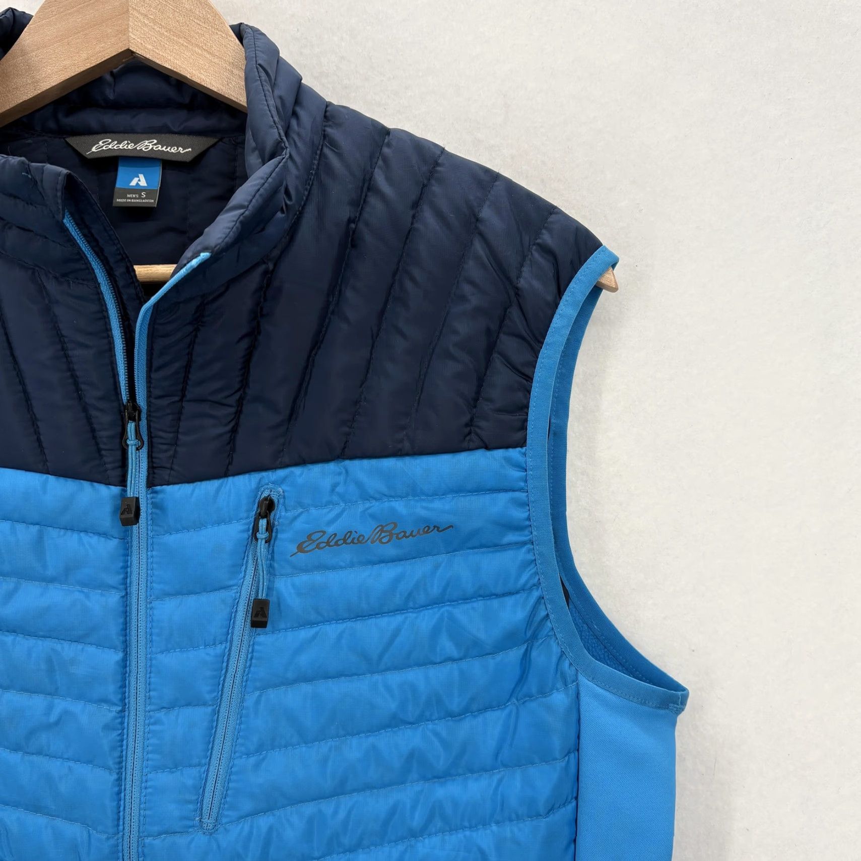 Eddie Bauer Eddie Bauer Vest Mens Small Blue First Ascent StormDown Quilted StormDown 800 Size US S / EU 44-46 / 1 - 2 Thumbnail