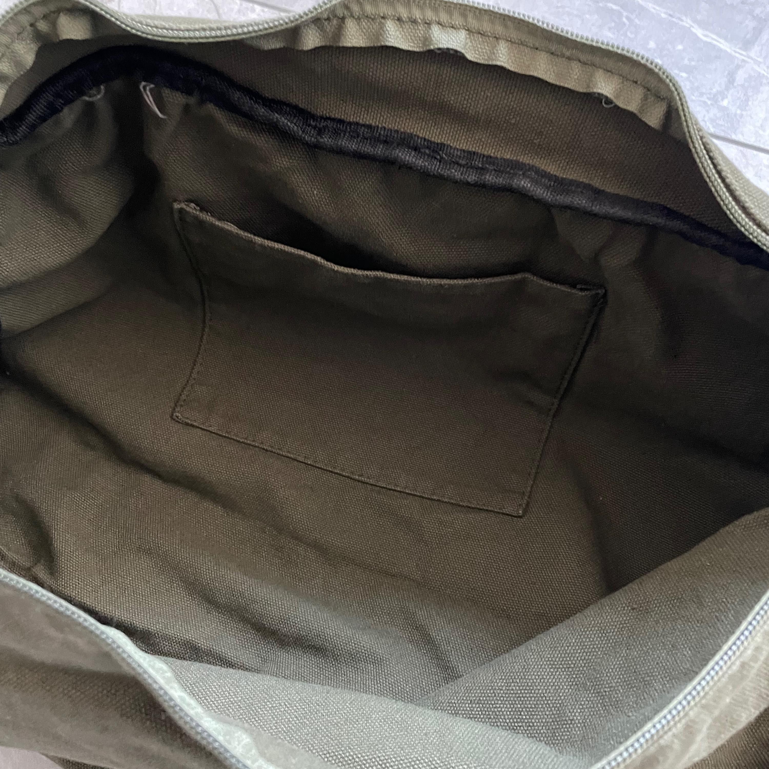 Other Large Canvas Crossbody Bag School Travel Shoulder Hobo Size ONE SIZE - 4 Thumbnail