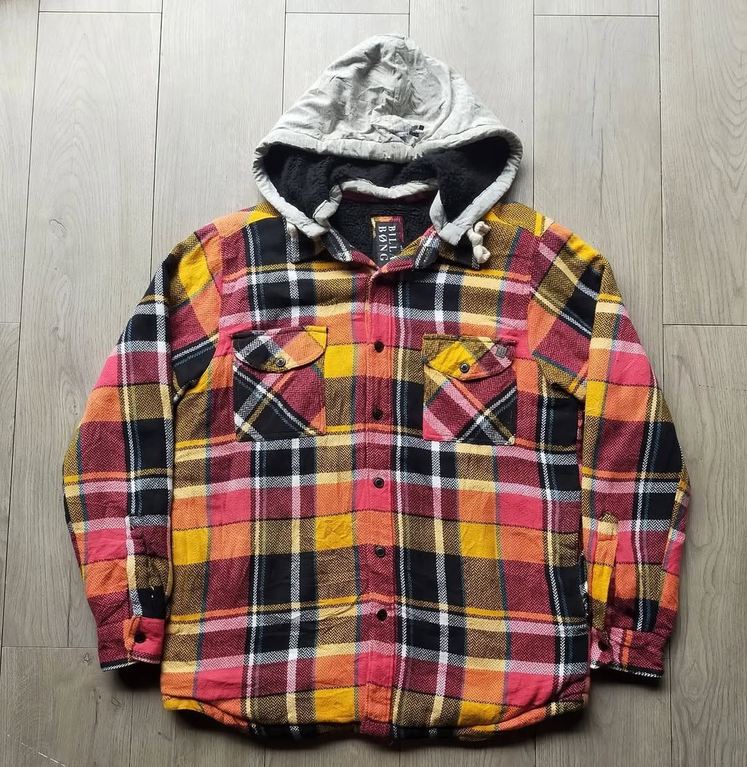 🔥 BILLABONG FLANNEL OUTDOORJACKET