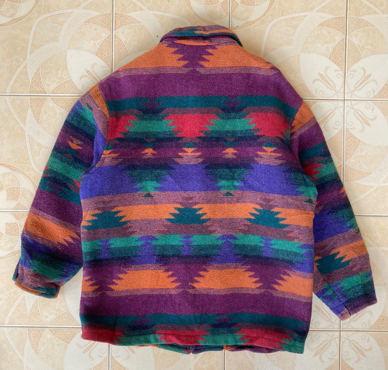 Vintage Vintage Cie Expedition Navajo Wool Jacket Size US XL / EU 56 / 4 - 2 Thumbnail