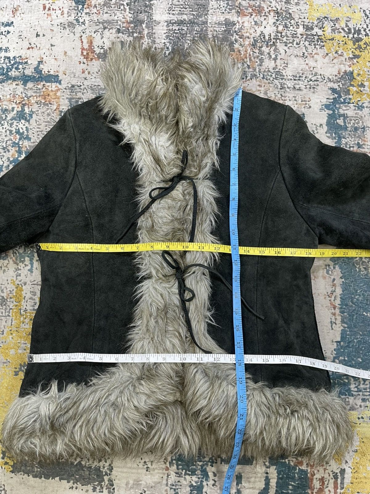 Hysteric Glamour Ozone Community Suede Leather Faux Fur Penny Lane Jacket Size S / US 4 / IT 40 - 11 Thumbnail