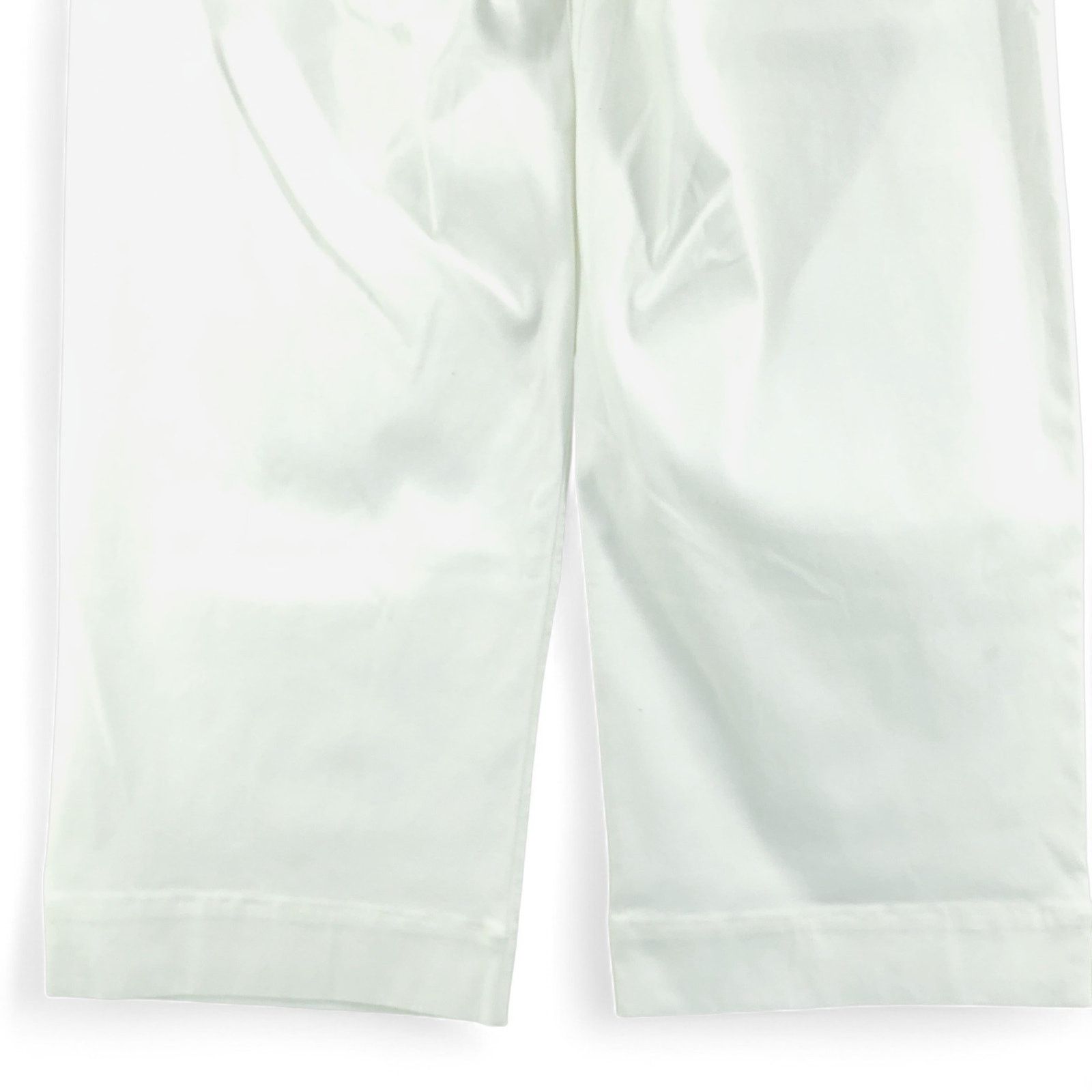 Spanx Spanx Size M Pants Twill Pull On Cropped Stretch White Size 29" - 8 Thumbnail