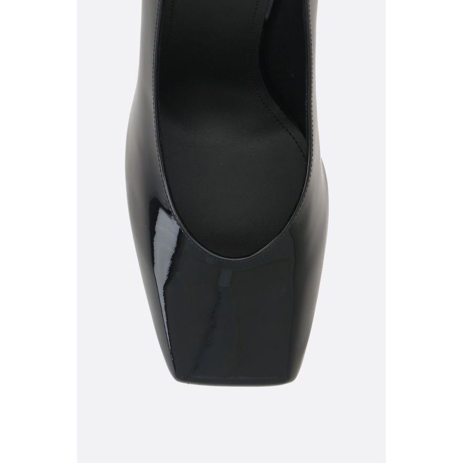 Givenchy GIVENCHY Sliced Square Black Leather Pumps New & Authentic ( Size US 6.5 / IT 36.5 - 4 Thumbnail