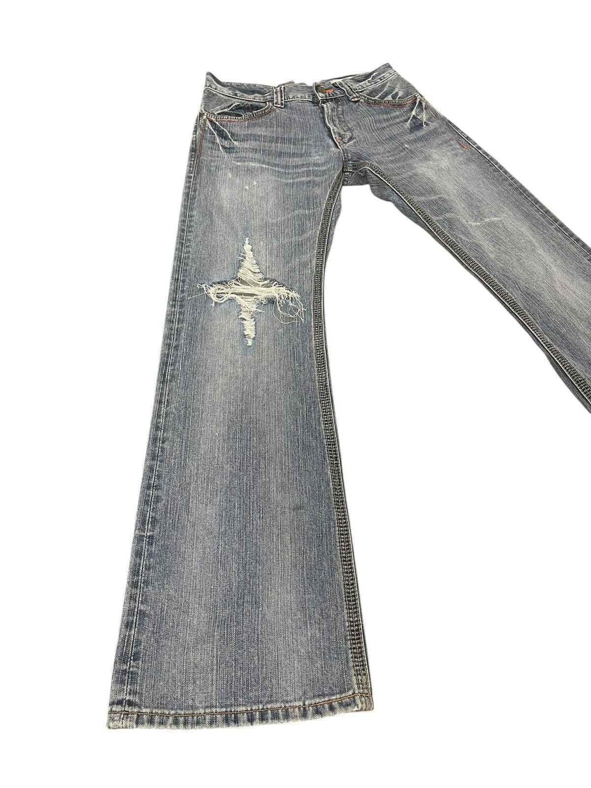 Flare Jeans Edwin XV Faded Distress Boot Cut 1🟦1