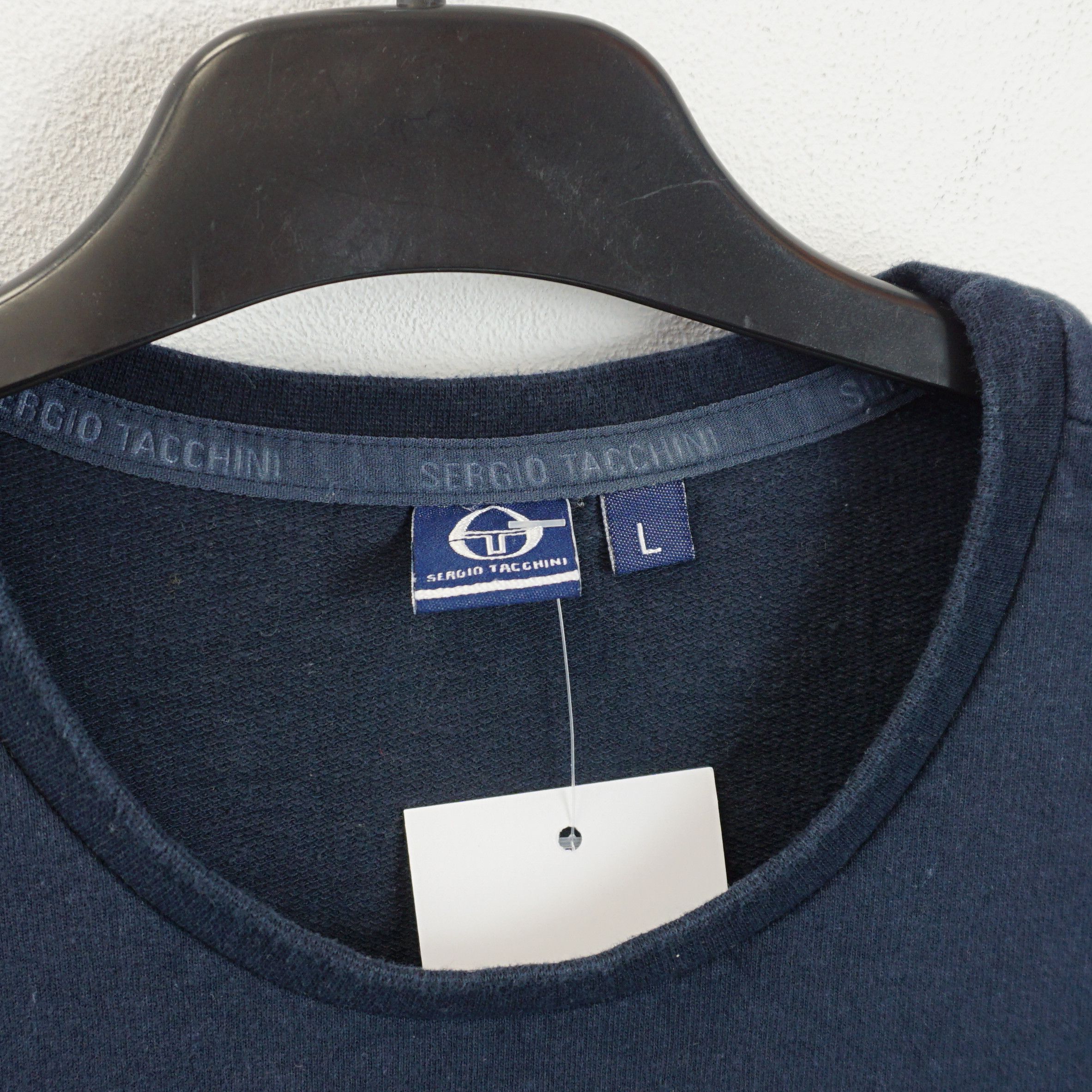 Sergio Tacchini Big Logo Archive Sweatshirt Crewneck Size US S / EU 44-46 / 1 - 2 Thumbnail