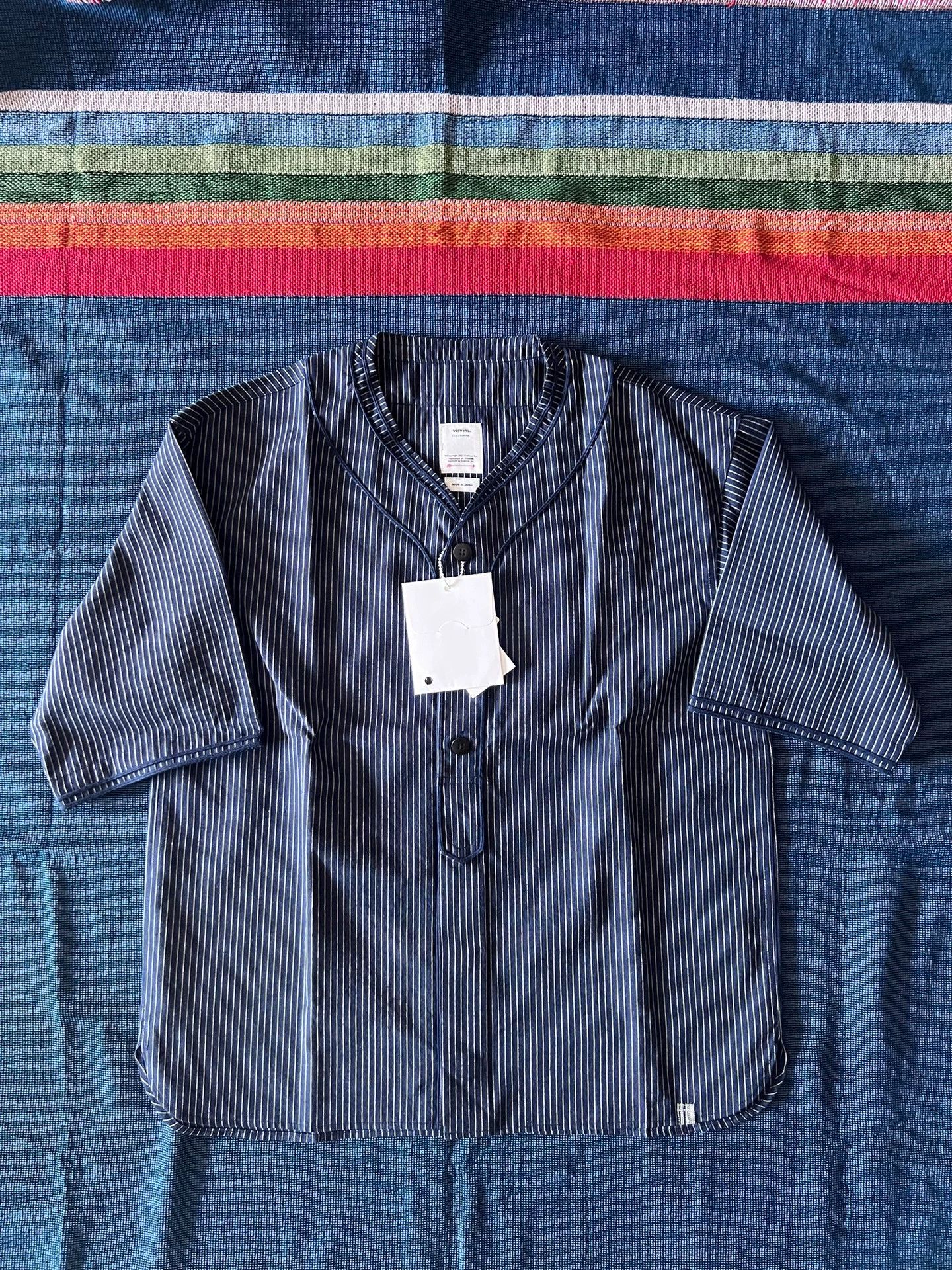 Visvim dugout shirts ストライプ 2 VISVIM DUGOUT SHIRT L/S STRIPES