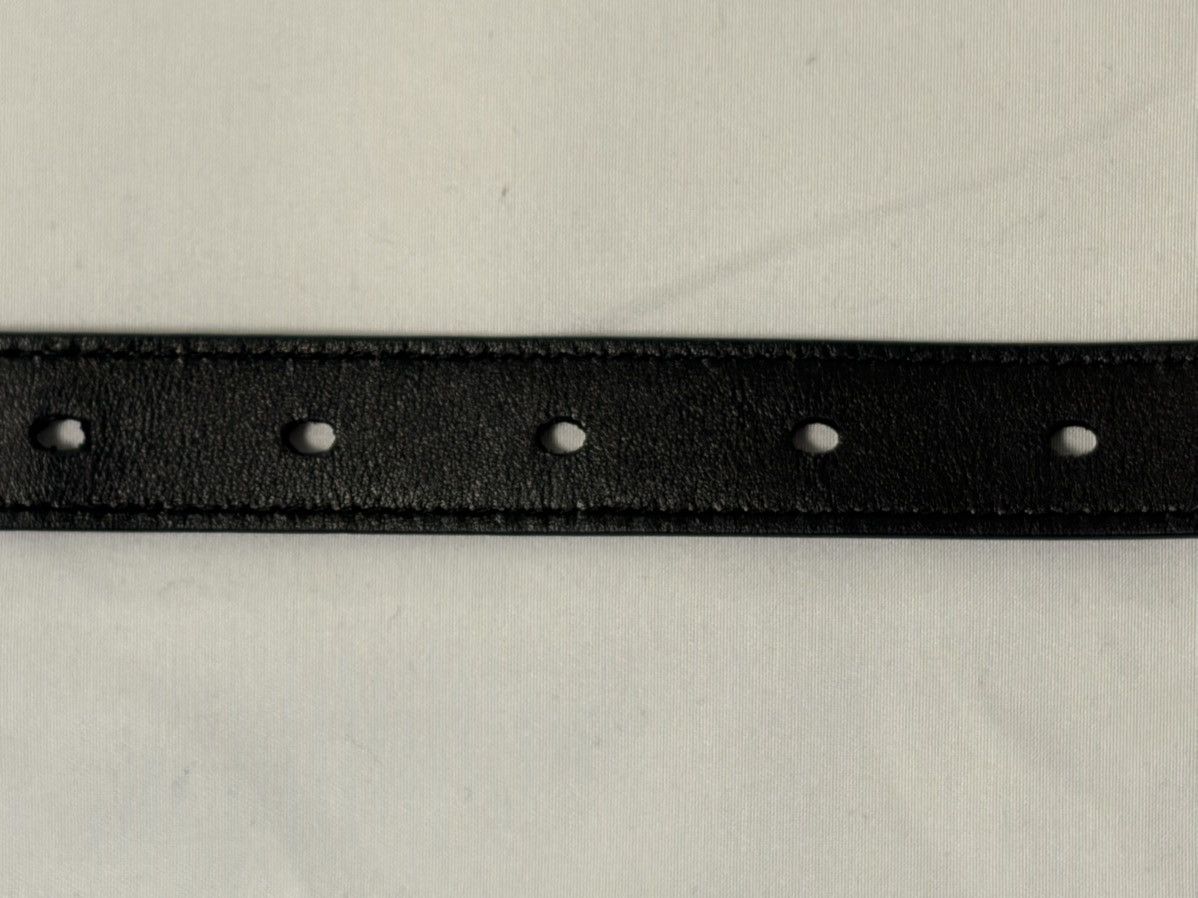 Saint Laurent Paris Saint Laurent Cassandre Belt Black Size 90 Near New Size ONE SIZE - 8 Thumbnail