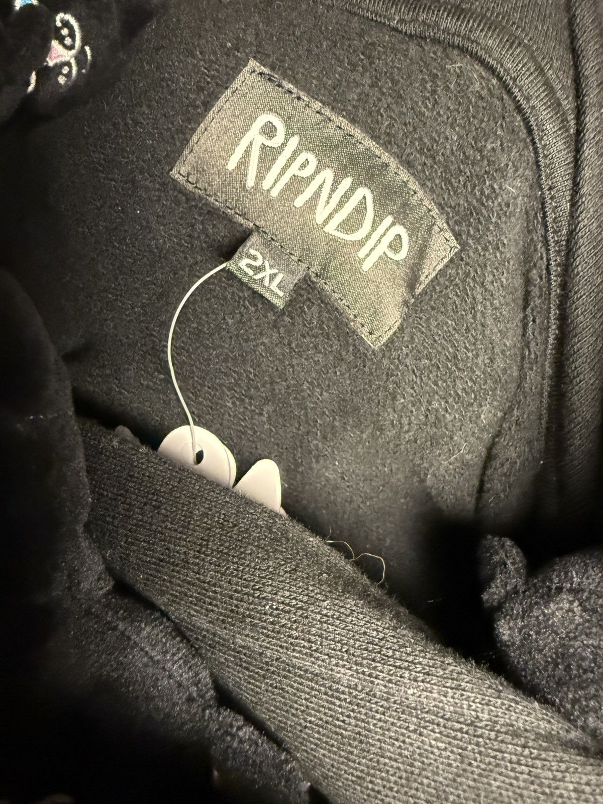 RIPNDIP Very Rare - Ripndip unisex oversize Jermie Plush hoodie Size US XXL / EU 58 / 5 - 8 Thumbnail