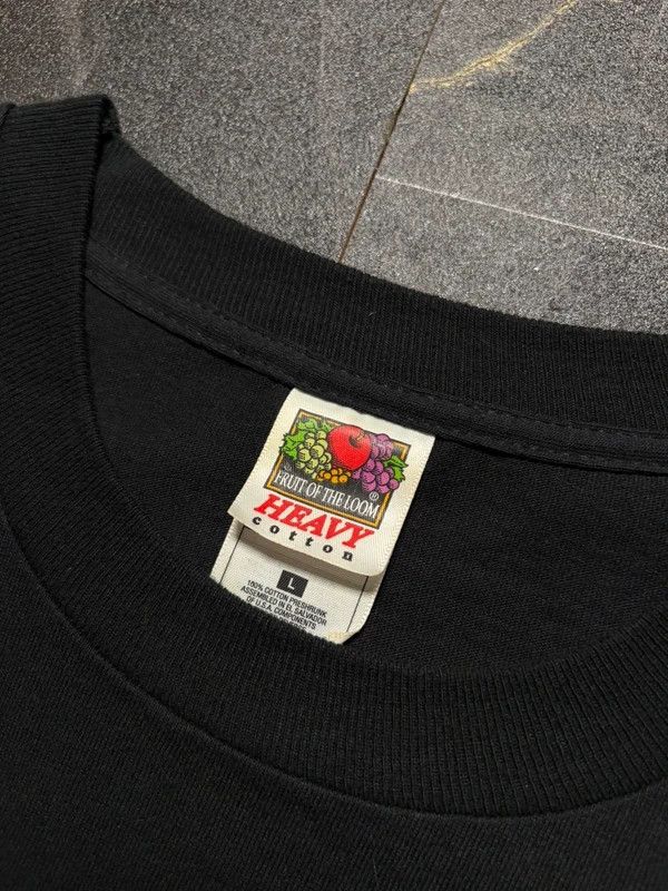 Fruit Of The Loom Elvis Presley 1996 Black Tee Shirt vintage retro Size US L / EU 52-54 / 3 - 10 Thumbnail