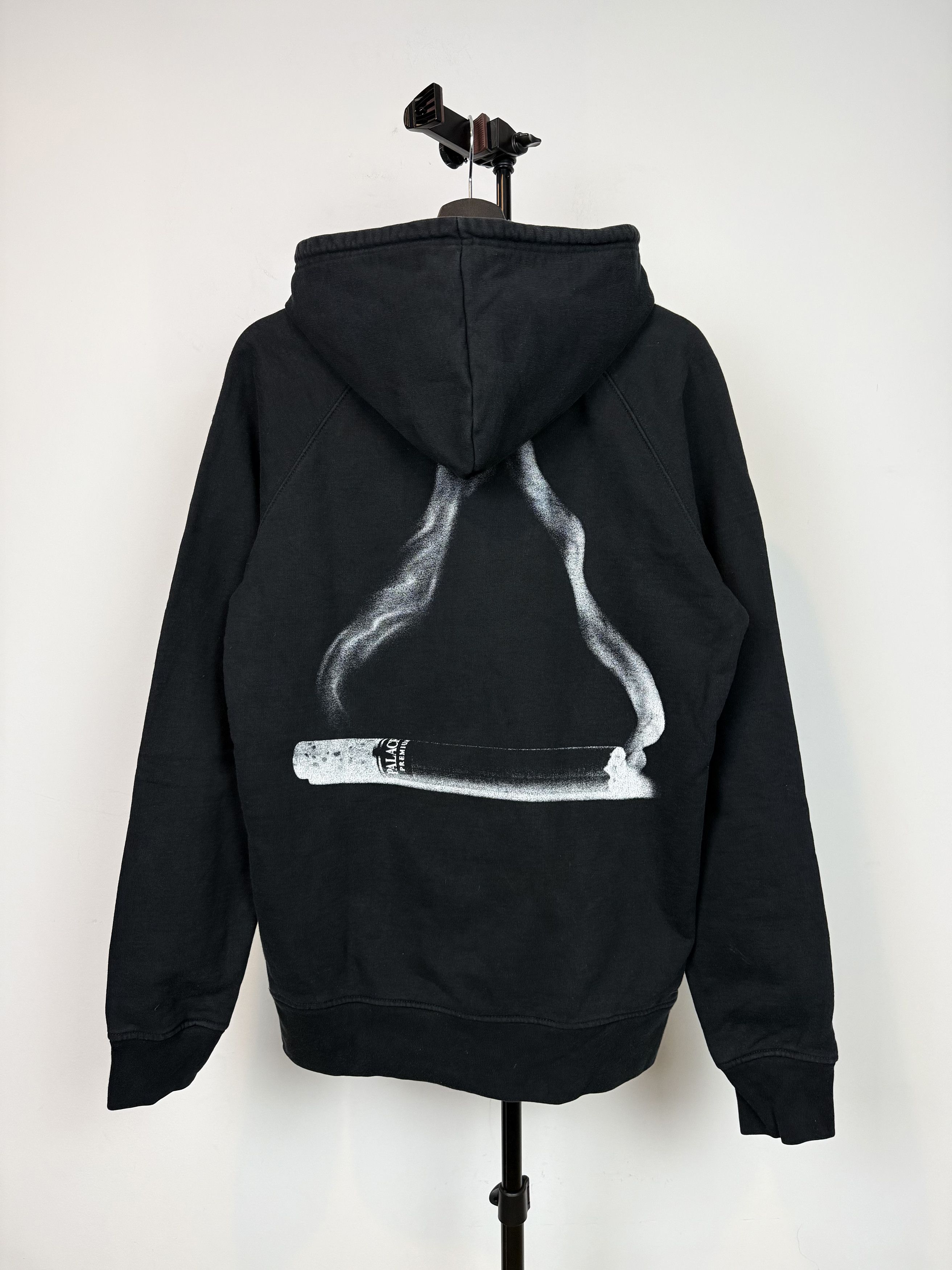 Palace × Streetwear Palace Pro Team 02 Crew Black Sweatshirt Size