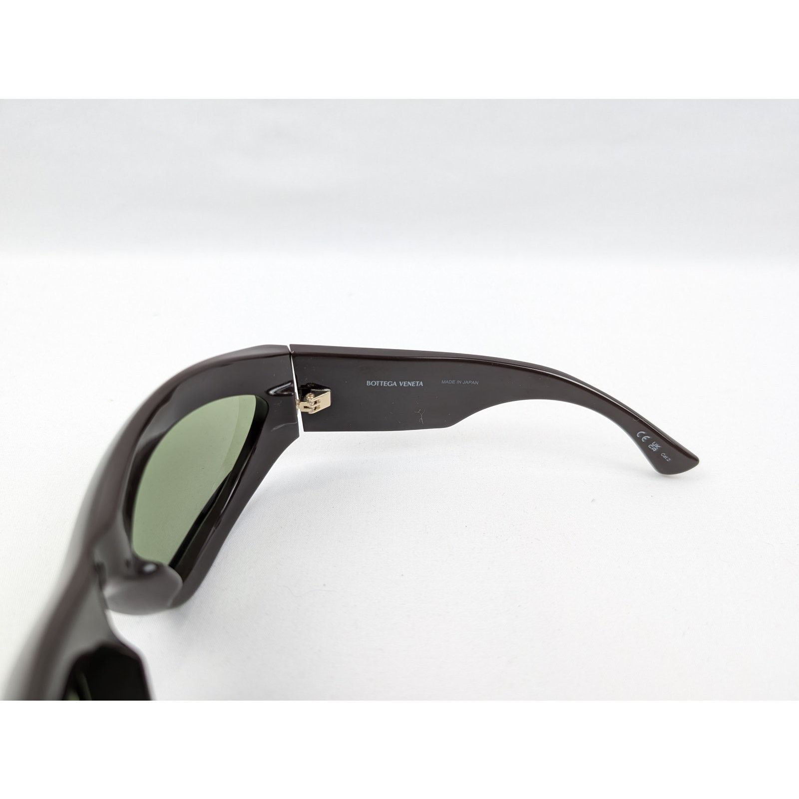 Bottega Veneta o1rshd1 Size:OS / DUP/ Sungl Case Medium Sunglasses in Black Size ONE SIZE - 10 Thumbnail