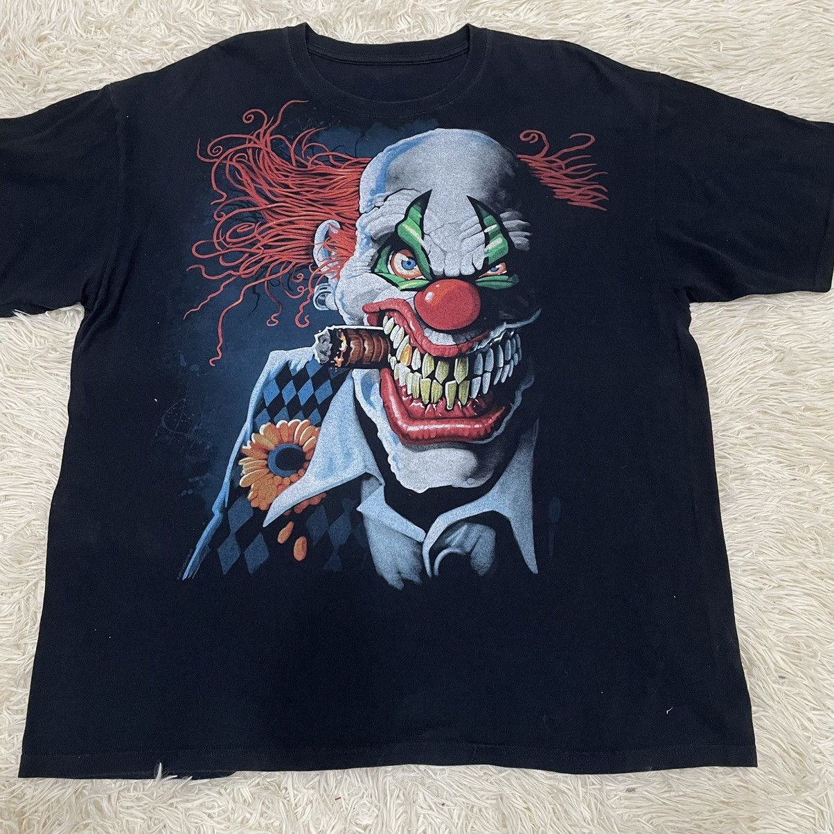 DC Comics Joker Liquid Blue Dark Fantasy Y2K Size US XXL / EU 58 / 5 - 2 Thumbnail