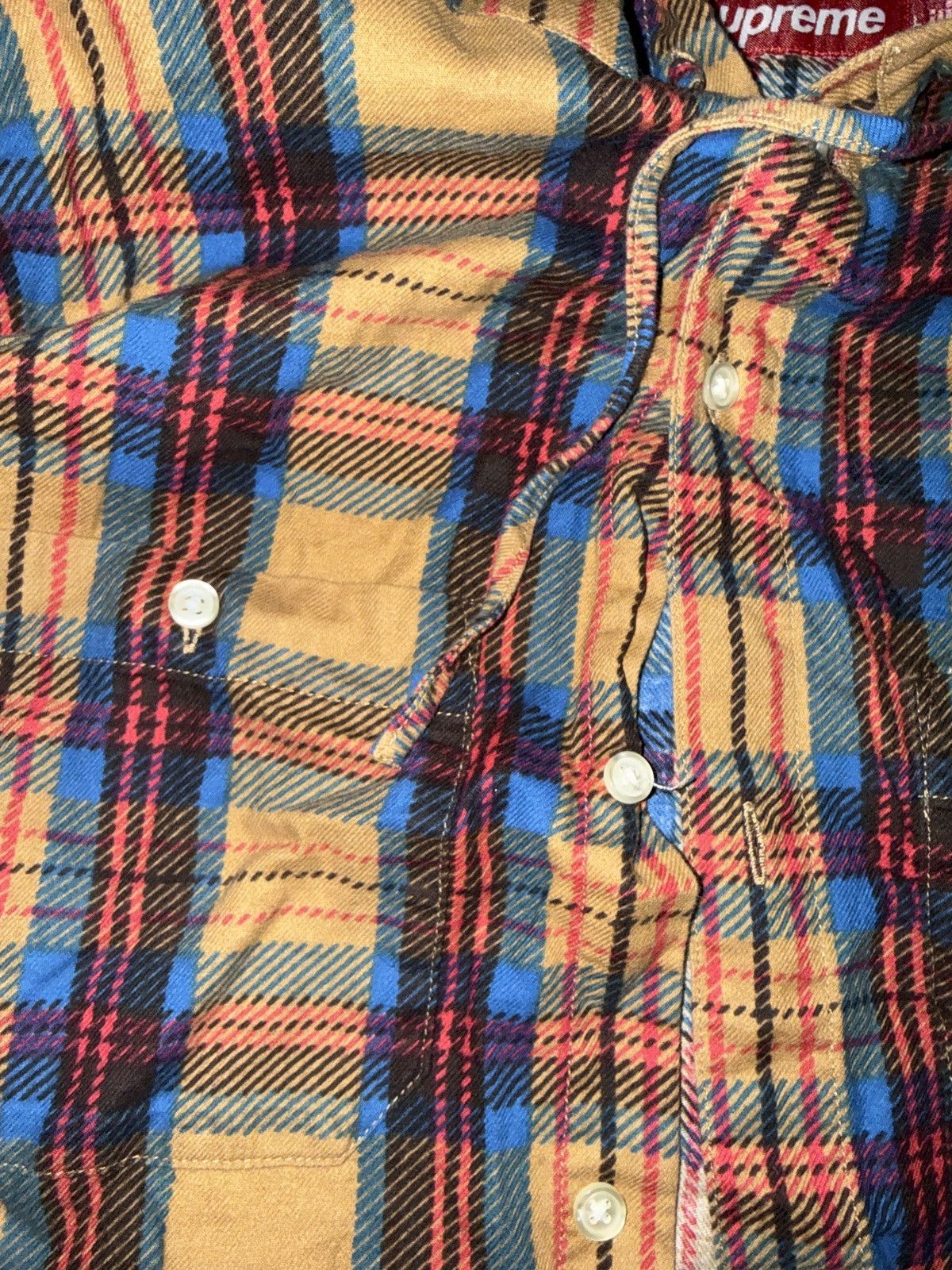 Supreme Supreme Button-up Longsleeve w/ Hood Brown Plaid Large Size US L / EU 52-54 / 3 - 5 Thumbnail