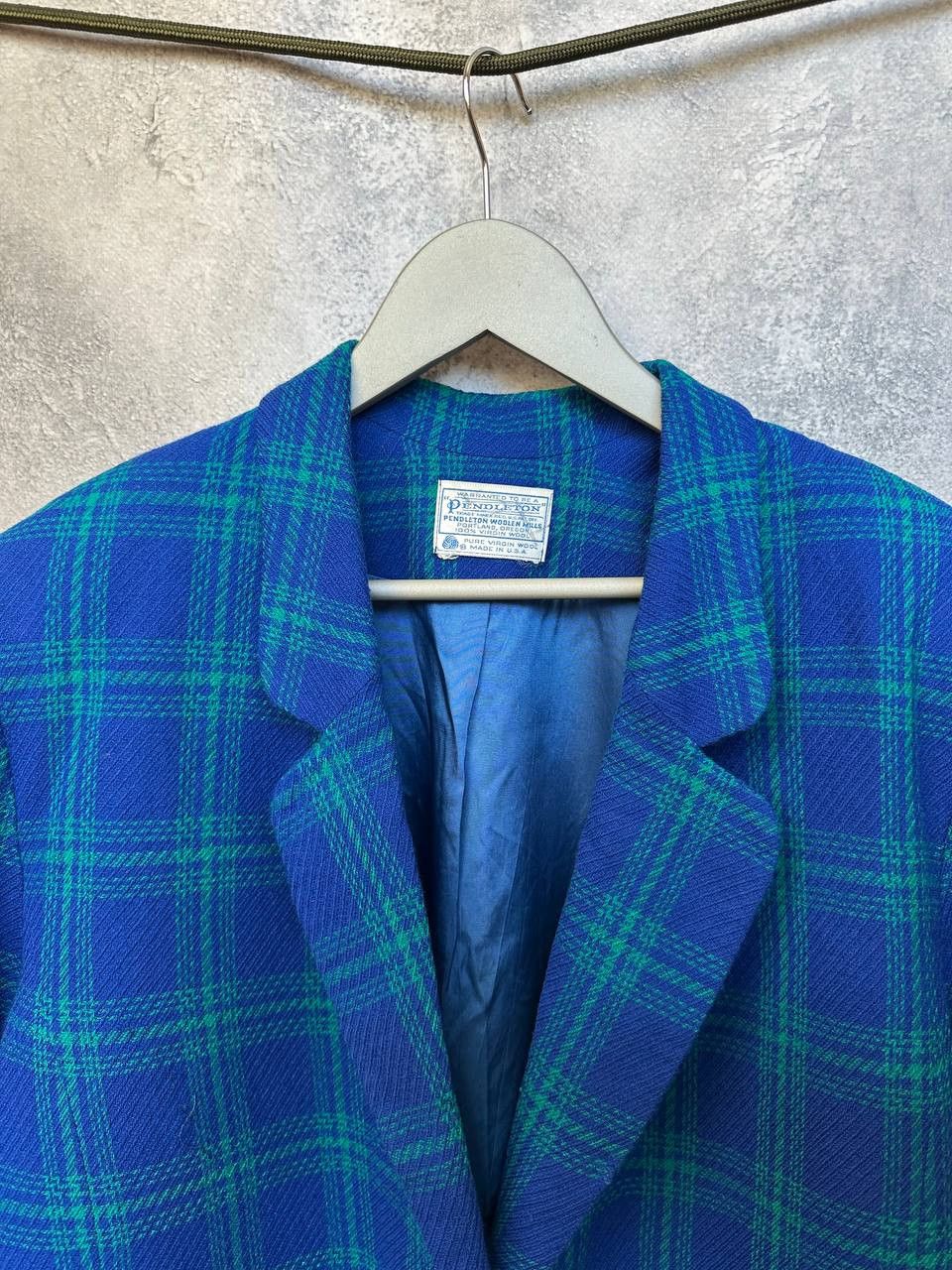 Pendleton Pendleton Plaid Wool Blazer Made in USA Jacket 100% Wool Size XL / US 12-14 / IT 48-50 - 5 Thumbnail