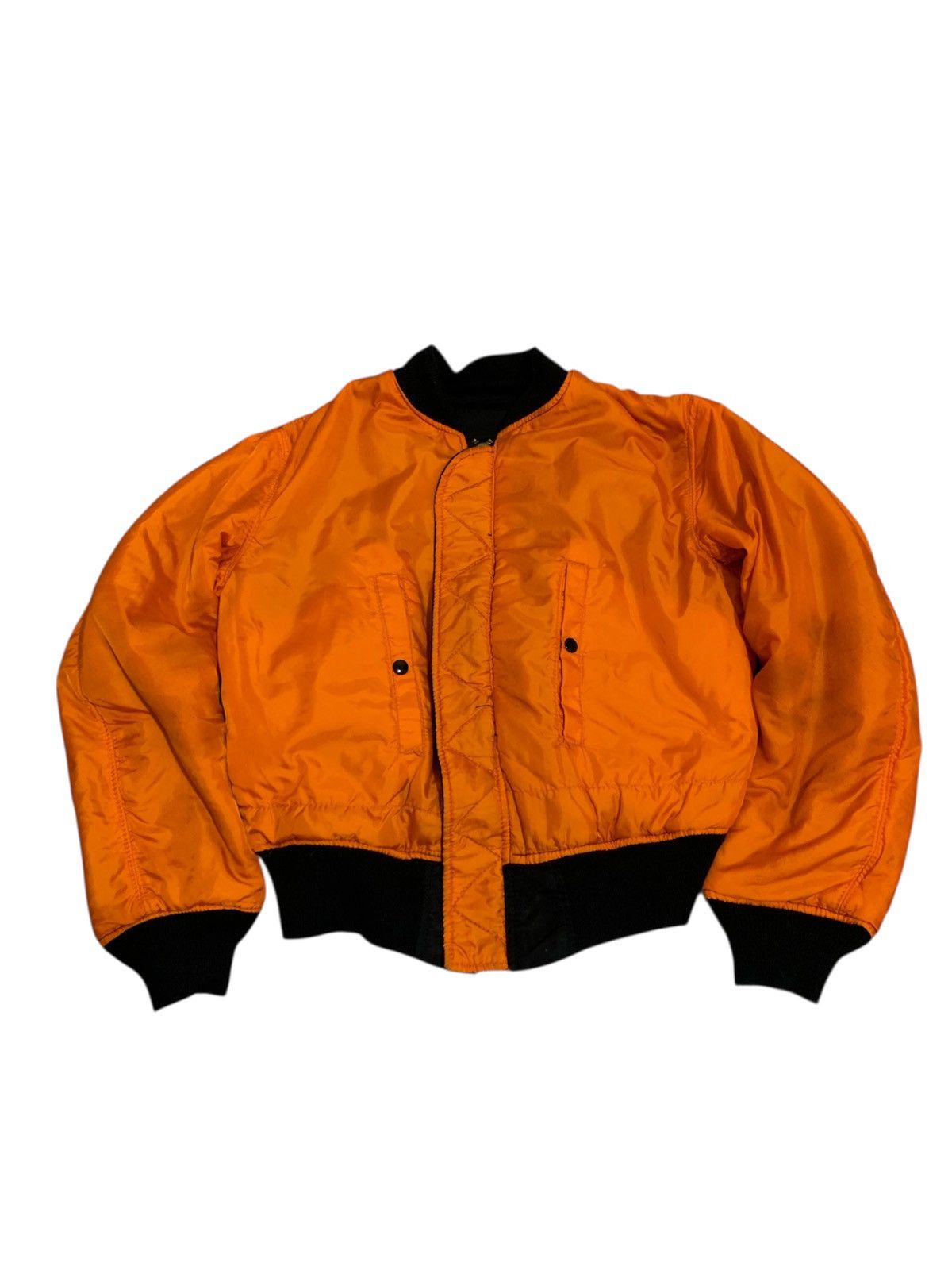Alpha Industries 🐍 Alpha Industries MA-1 Reversible Bomber Jacket Size US S / EU 44-46 / 1 - 3 Thumbnail