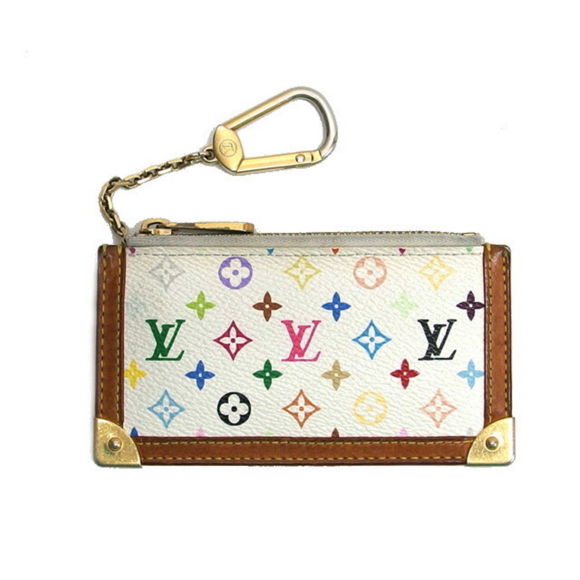 Louis Vuitton Louis Vuitton Monogram Multicolore Pochette Cles Coin Case Size ONE SIZE - 1 Thumbnail