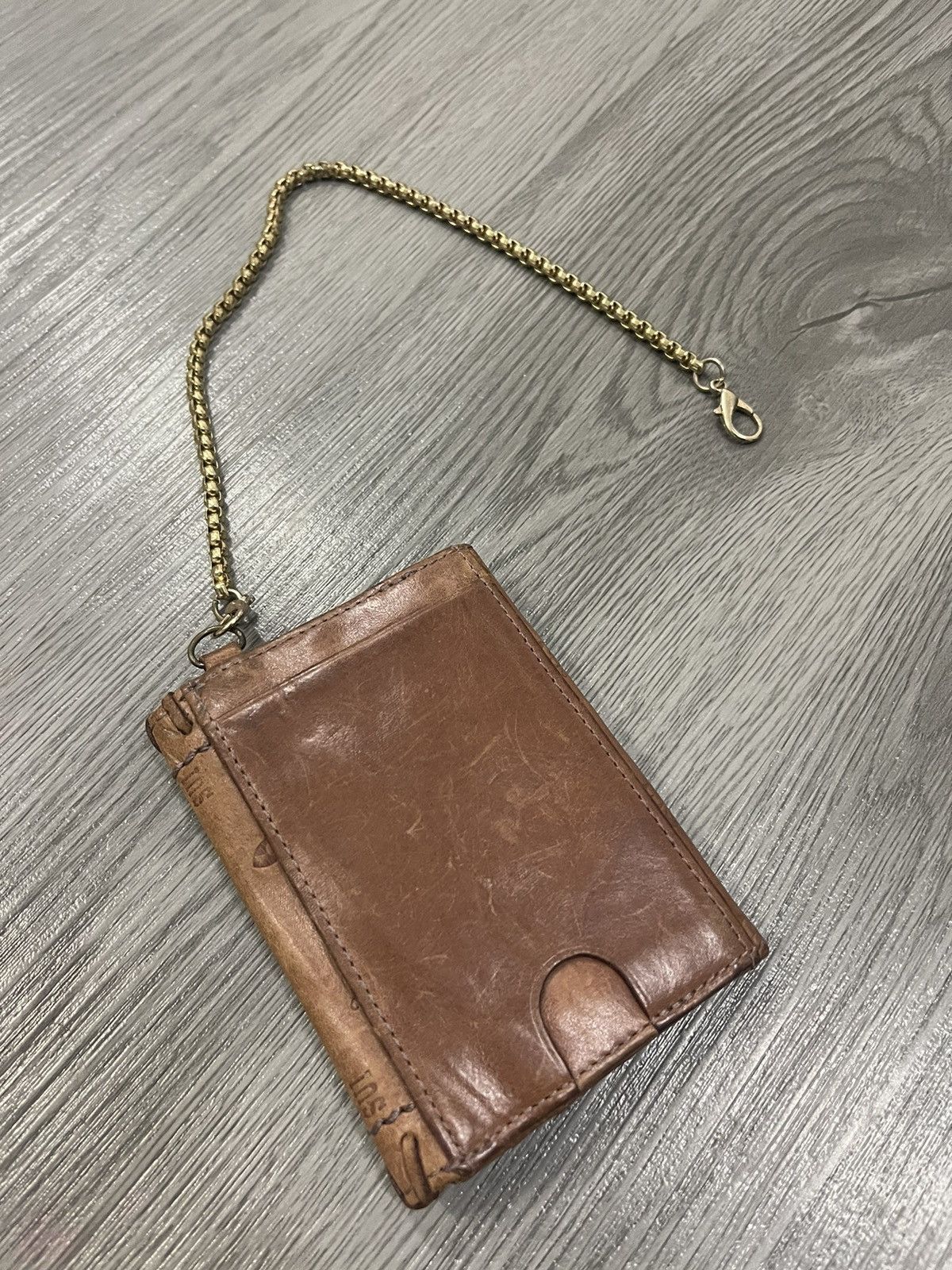 Anna Sui × Genuine Leather × Vintage Leather Anna Sui Multi Slot Card Holder mini bag Size ONE SIZE - 2 Thumbnail