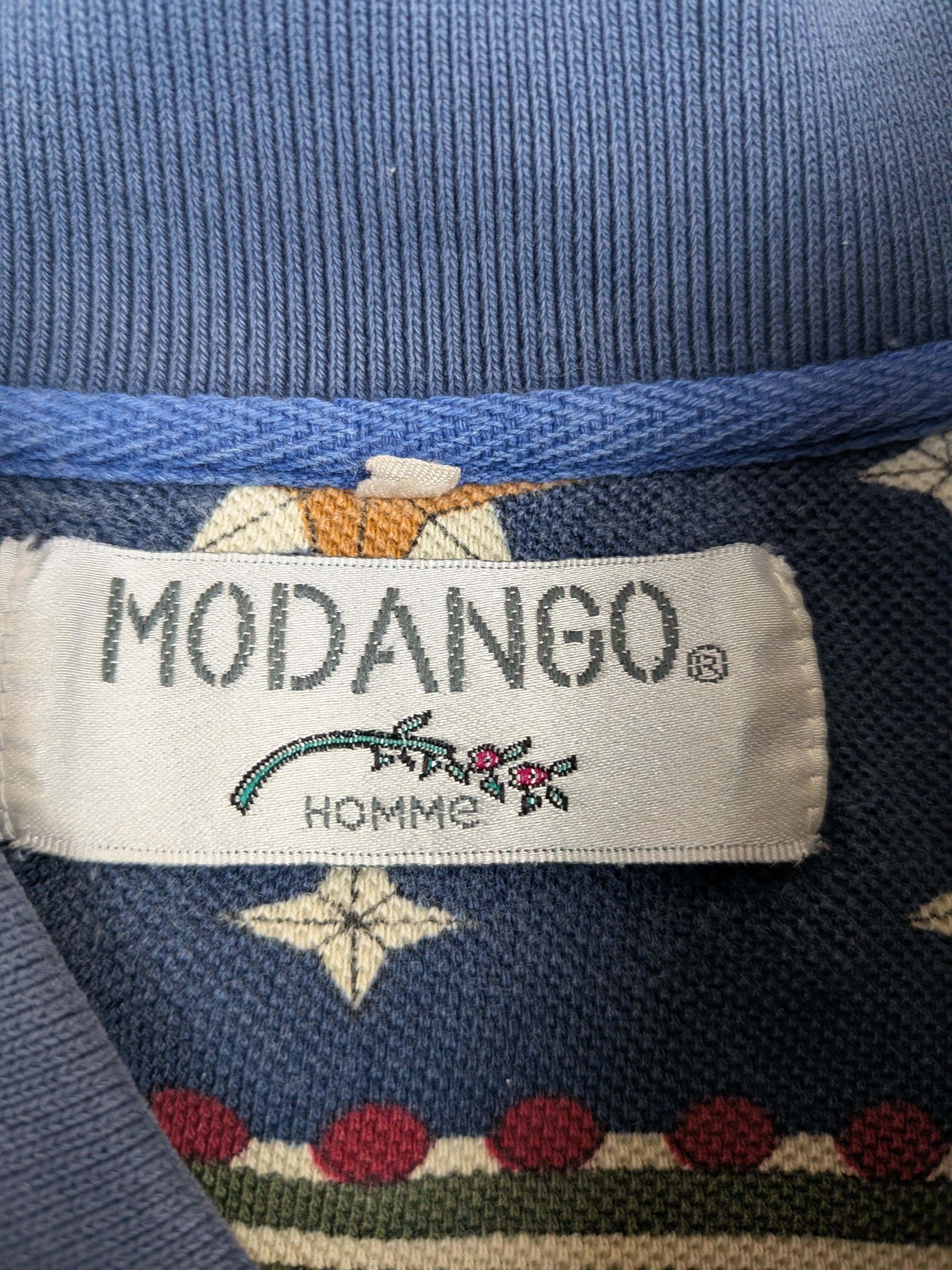 Other Modango Homme Vintage 90s All Over Print Polo Shirt Size L Size US L / EU 52-54 / 3 - 5 Thumbnail
