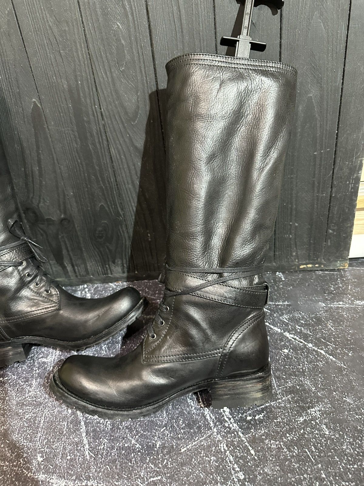 Sendra NEW - SENDRA Women’s Leather Boots 37eu 6.5us Rick Owens Size US 7 / IT 37 - 11 Thumbnail