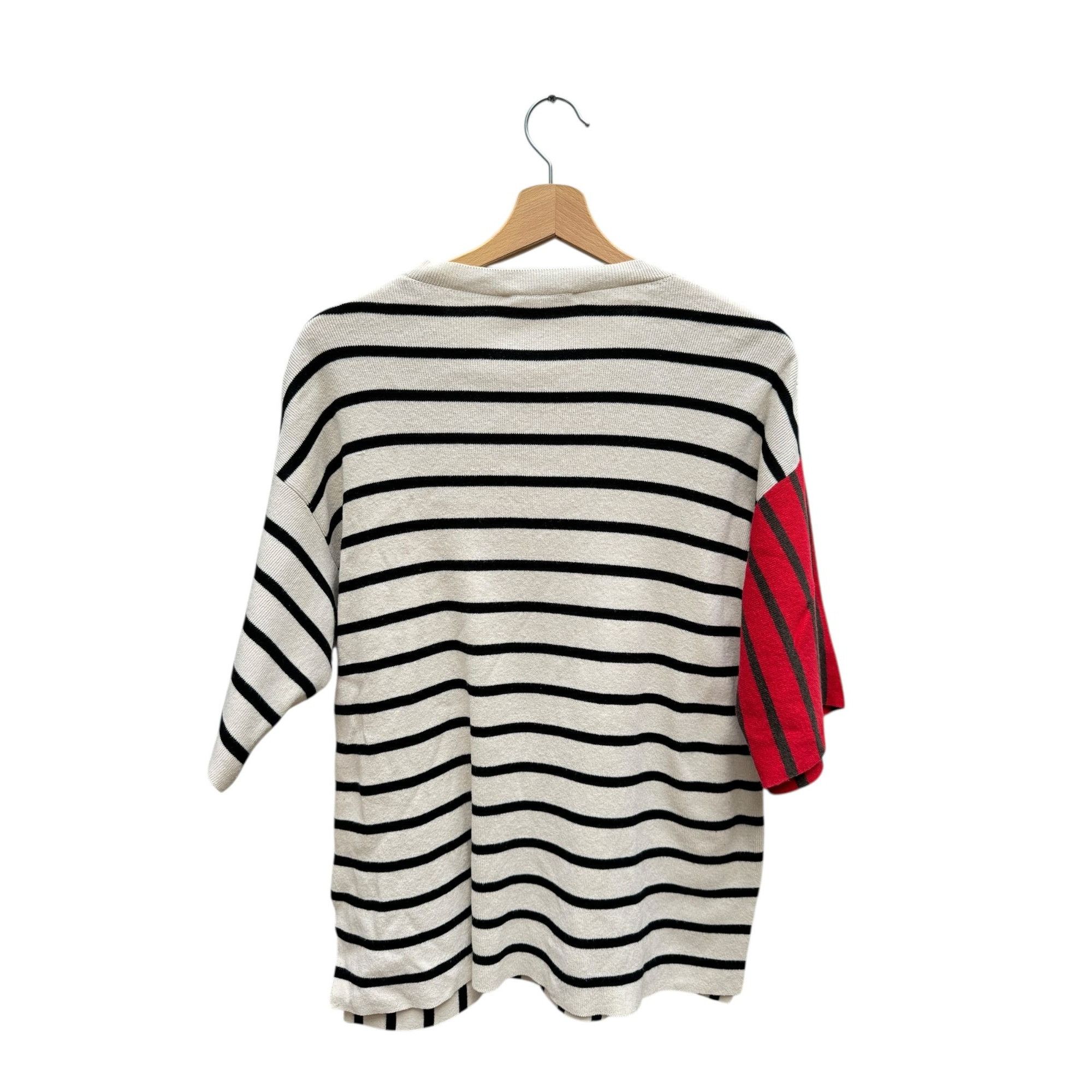 Celine Phoebe Philo Striped Cotton Knit Top Size S / US 4 / IT 40 - 3 Thumbnail