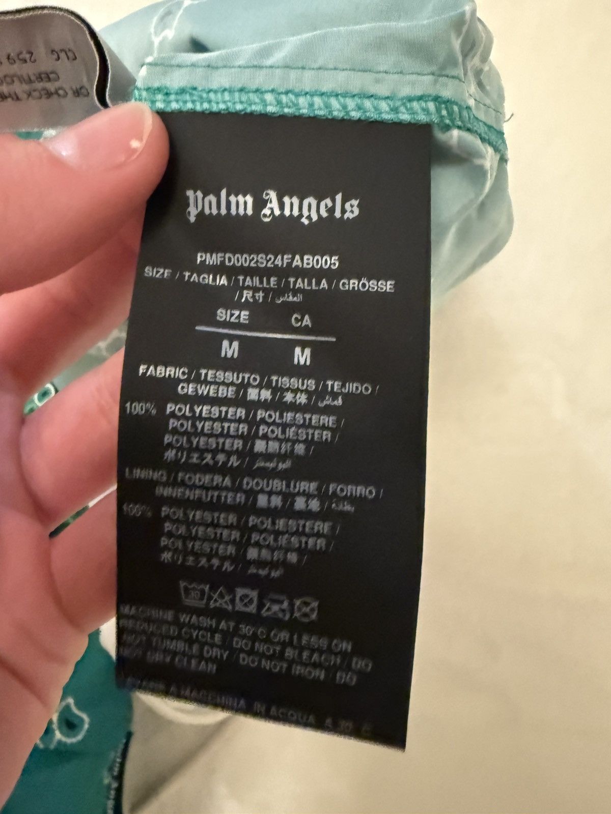 Palm Angels Palm Angels Swim Shorts (M) Size US 30 / EU 46 - 8 Thumbnail