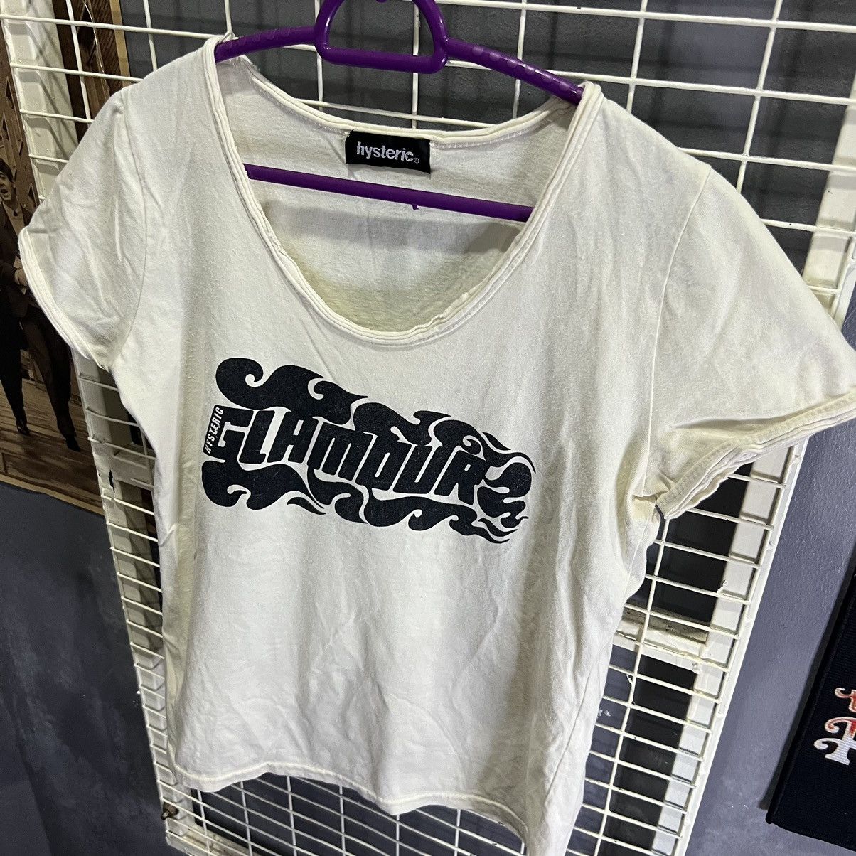 Hysteric Glamour × Japanese Brand “HYSTERIC GLAMOUR” OVERPRINT TSHIRT Size XXS / US 00 / IT 34 - 5 Thumbnail
