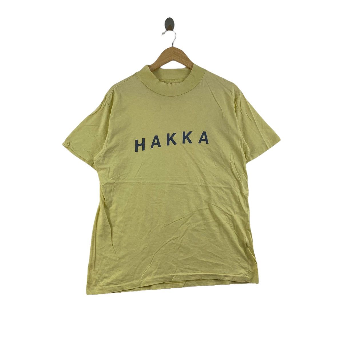 Vintage Vintage HAKKA Est 1976 Japanese Brand Print Yellow Size US M / EU 48-50 / 2 - 1 Thumbnail