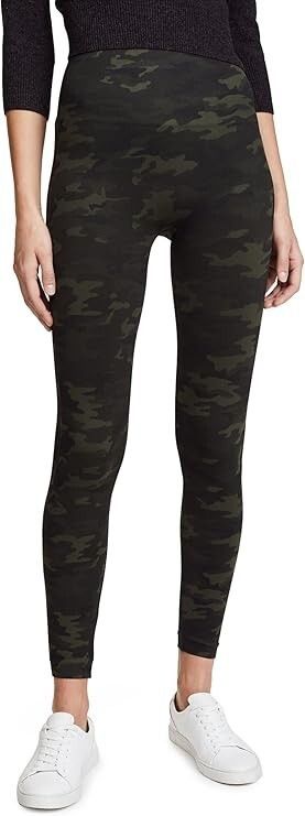 Spanx SPANX FL3515 Look at Me Now Leggings Green Camo ( XS ) Size 24" / US 00 / IT 34 - 1 Thumbnail
