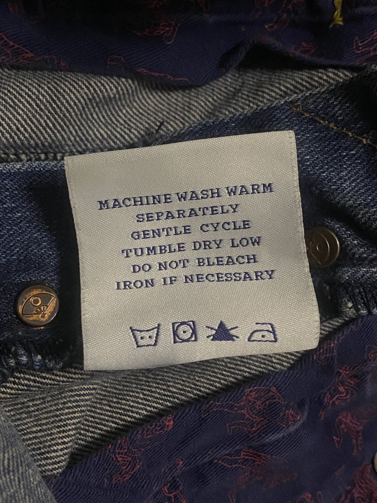 RMC Jeans Rmc x Yoropiko - Limited Edition Blue Hungry Dragon Denim Size US 33 - 10 Thumbnail