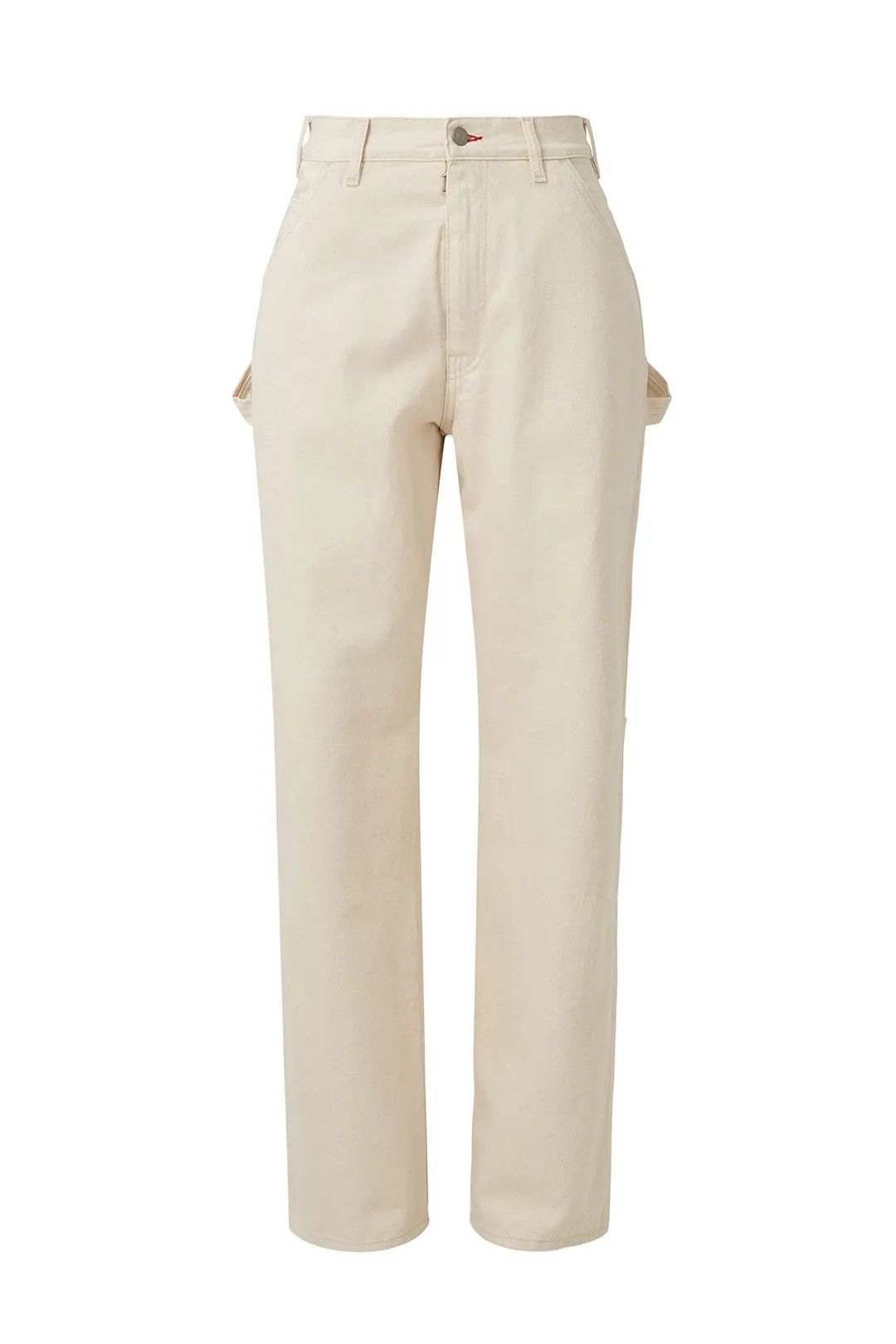 Maison Margiela o1y0625 Casual Pant in Ivory Size 27" / US 4 / IT 40 - 1 Thumbnail