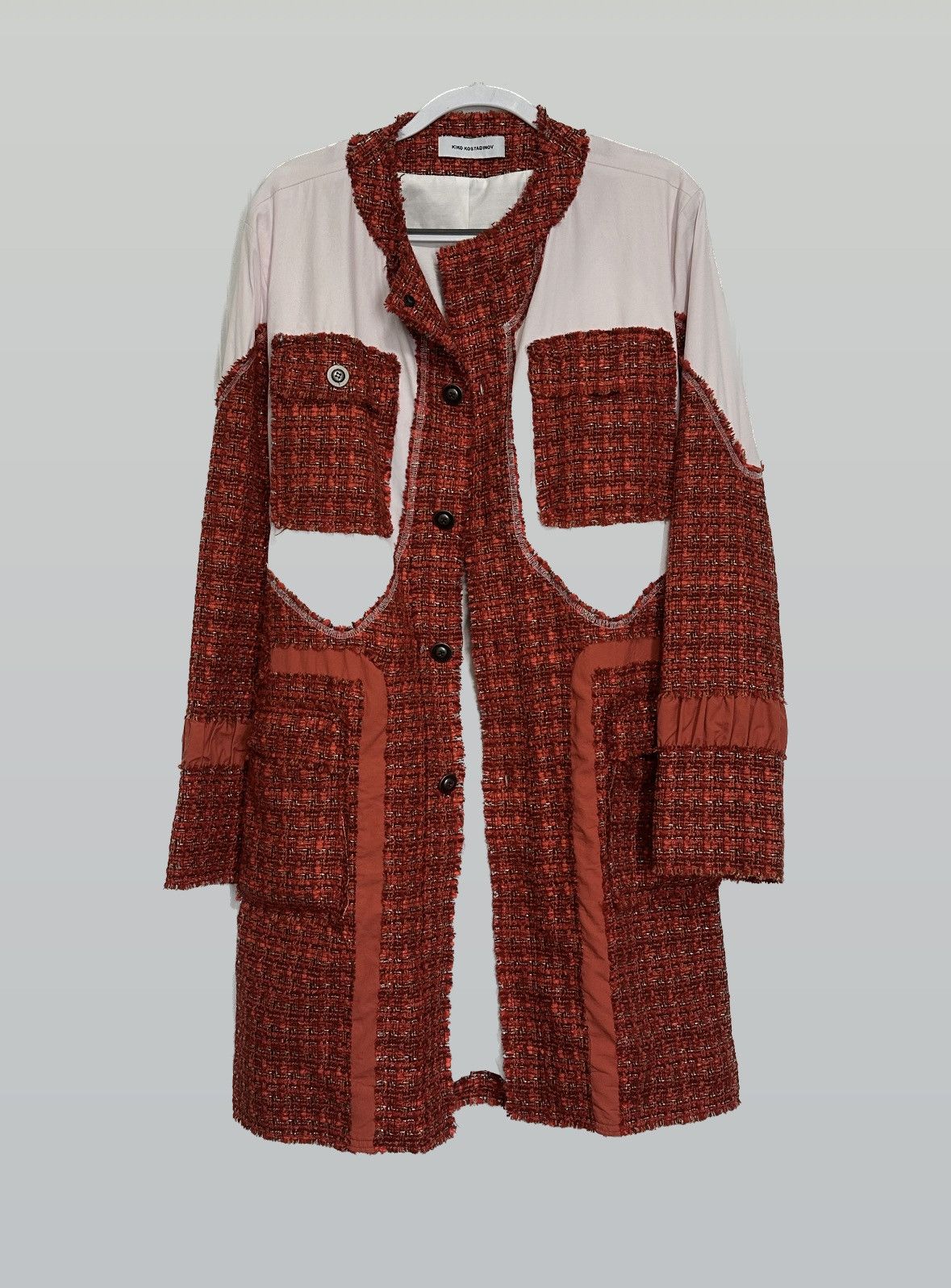Kiko Kostadinov Kiko AW21 paneled coat Size US M / EU 48-50 / 2 - 1 Thumbnail